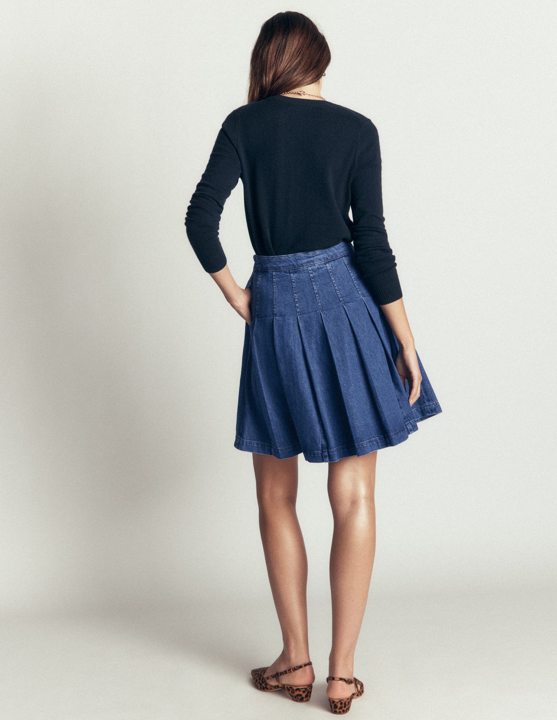 Aya Denim Skirt-Mid Vintage-3