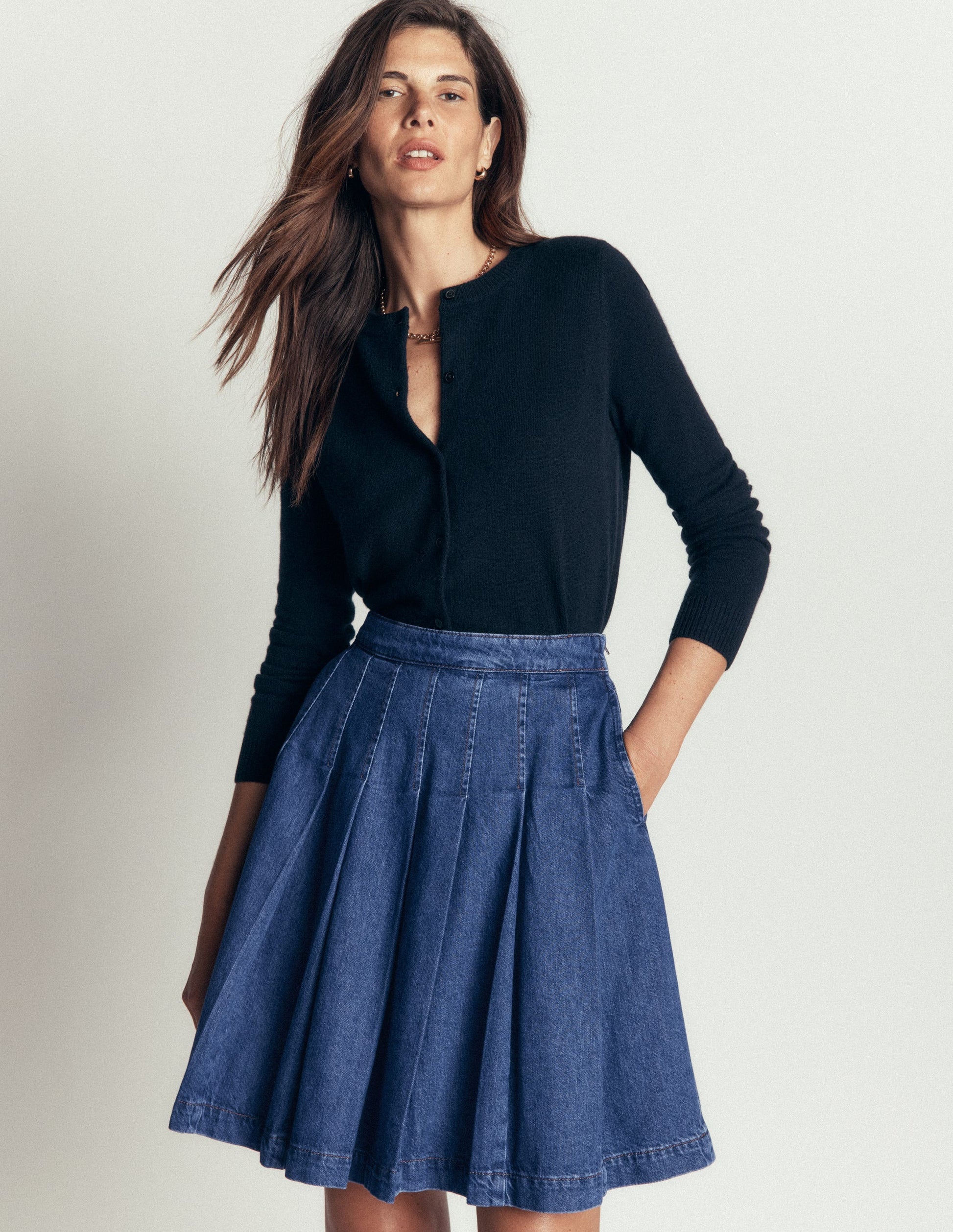 Aya Denim Skirt-Mid Vintage-4