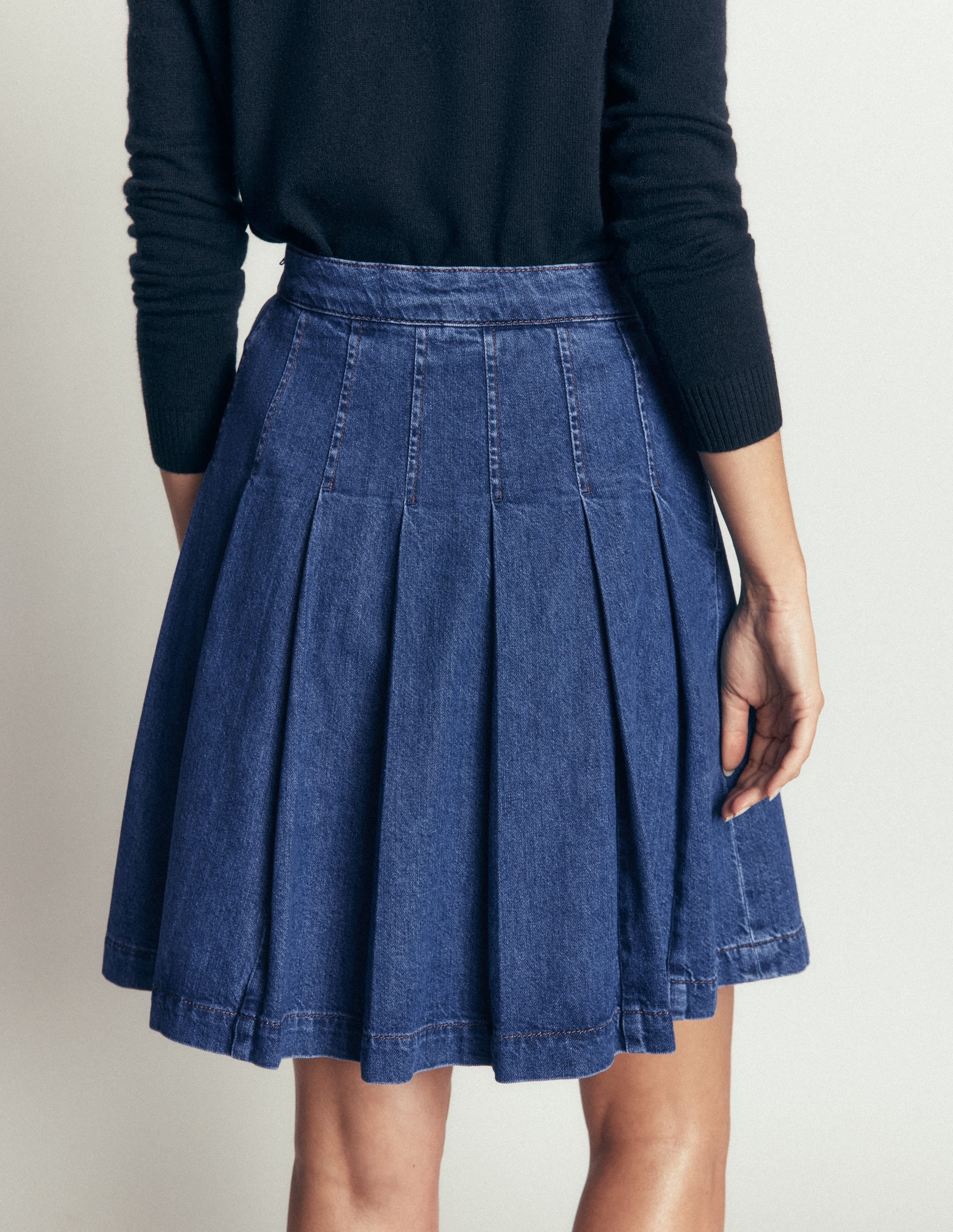 Aya Denim Skirt-Mid Vintage - Image 5