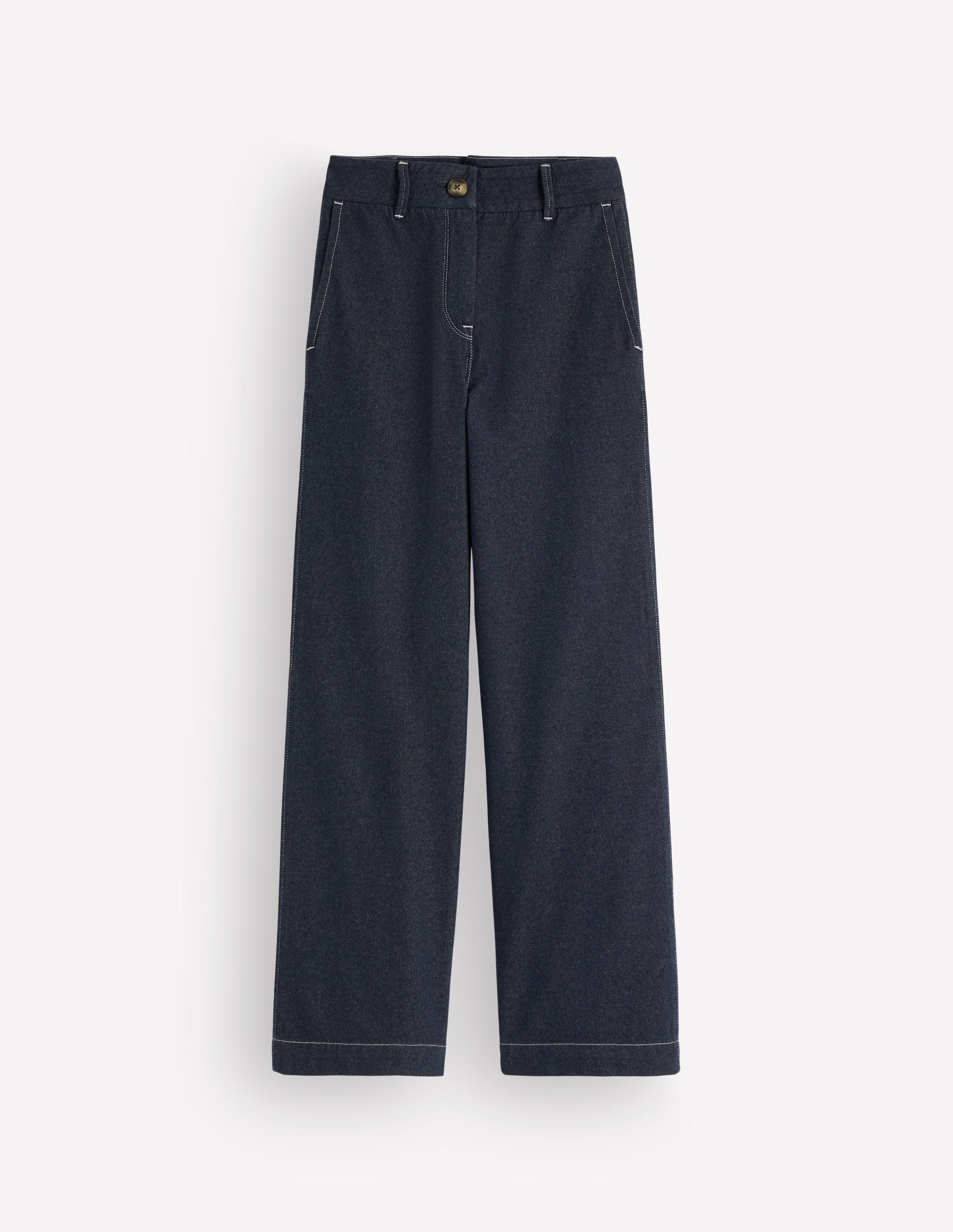 Belgravia Twill Trousers-Indigo-7