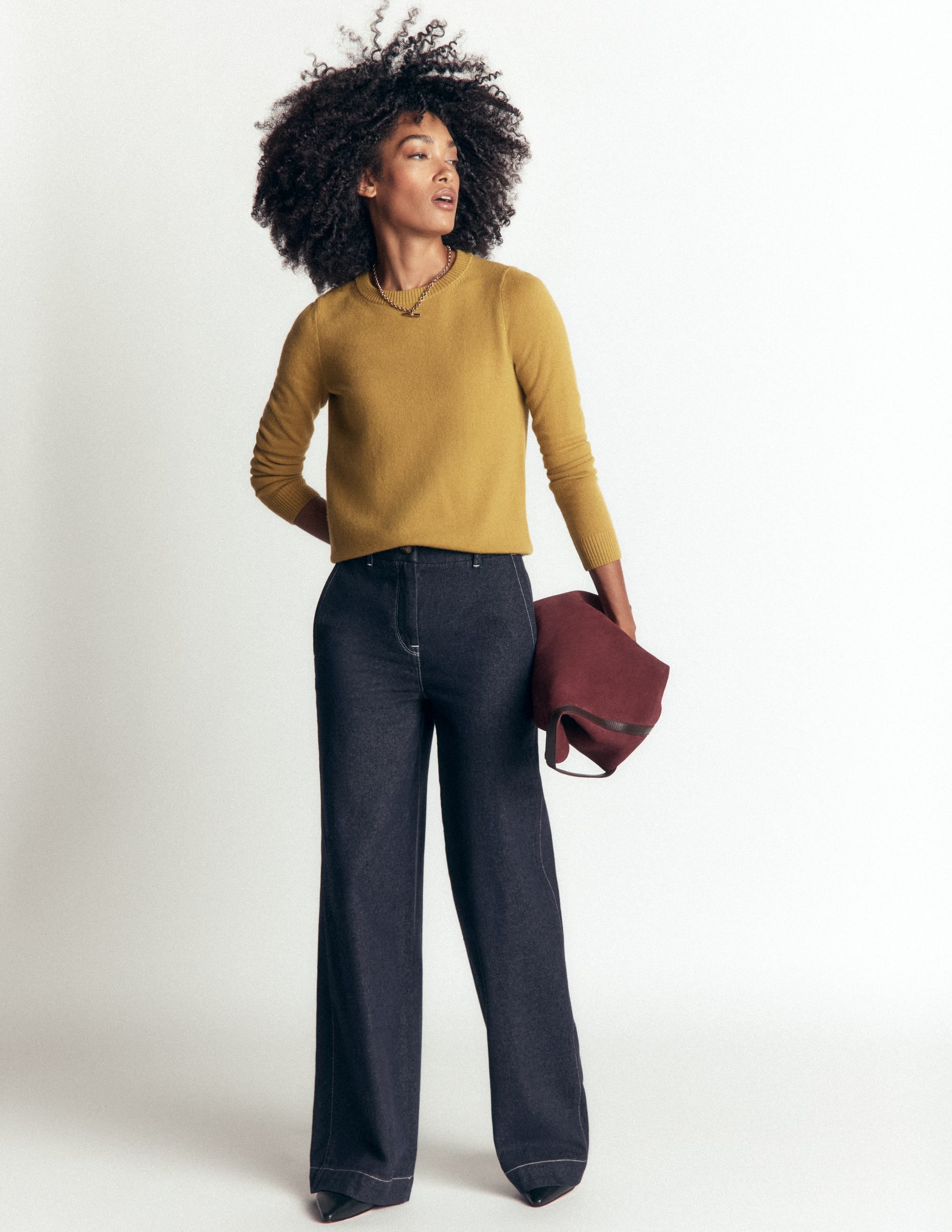 Belgravia Twill Trousers-Indigo - Image 5