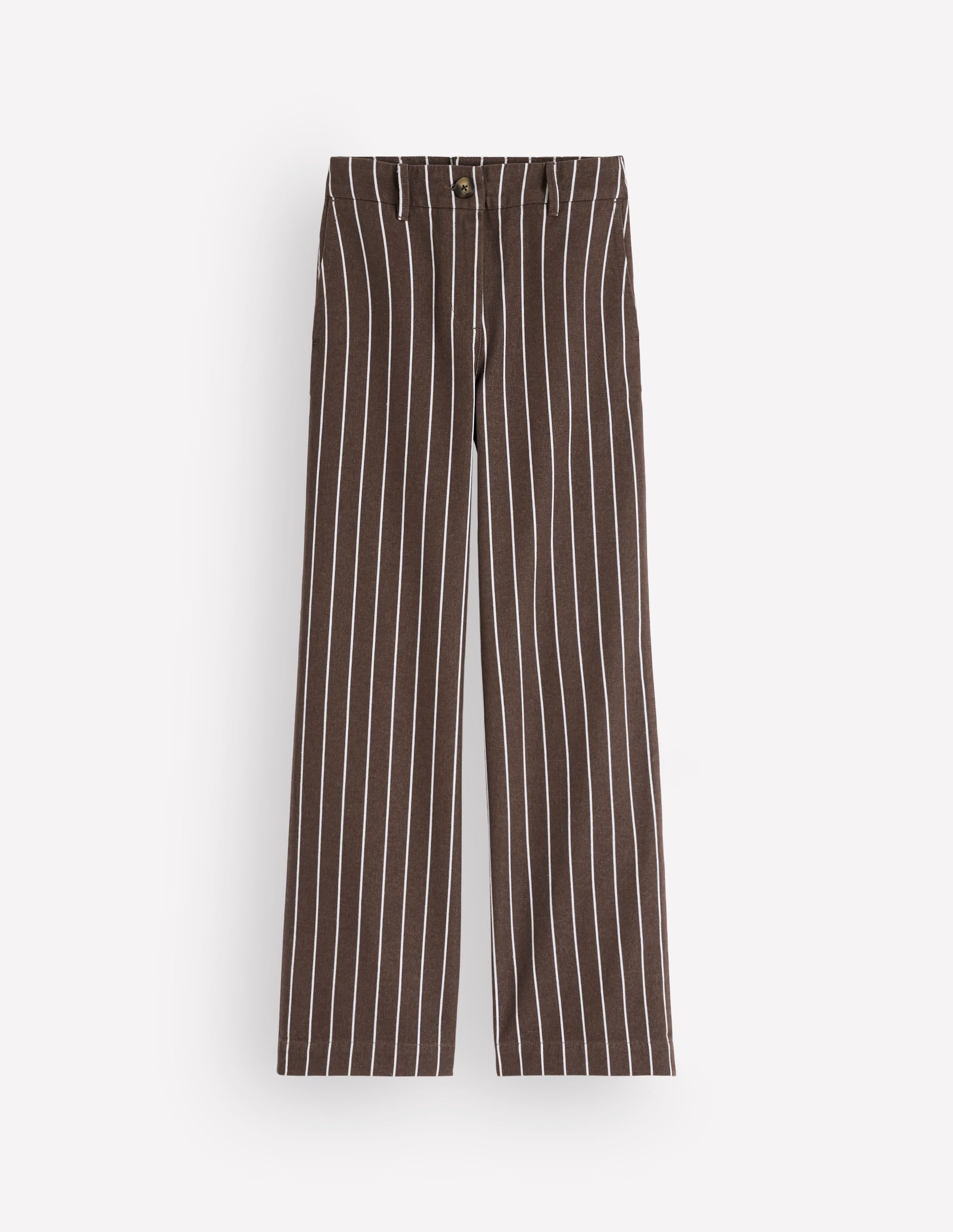 Belgravia Twill Trousers-Brown Stripe - Image 6