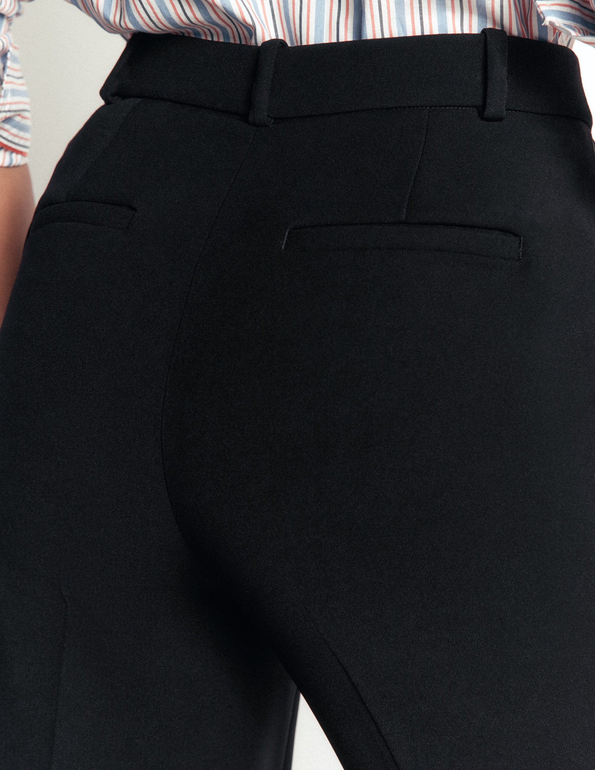 Fitzrovia Tailored Trousers-Black-2