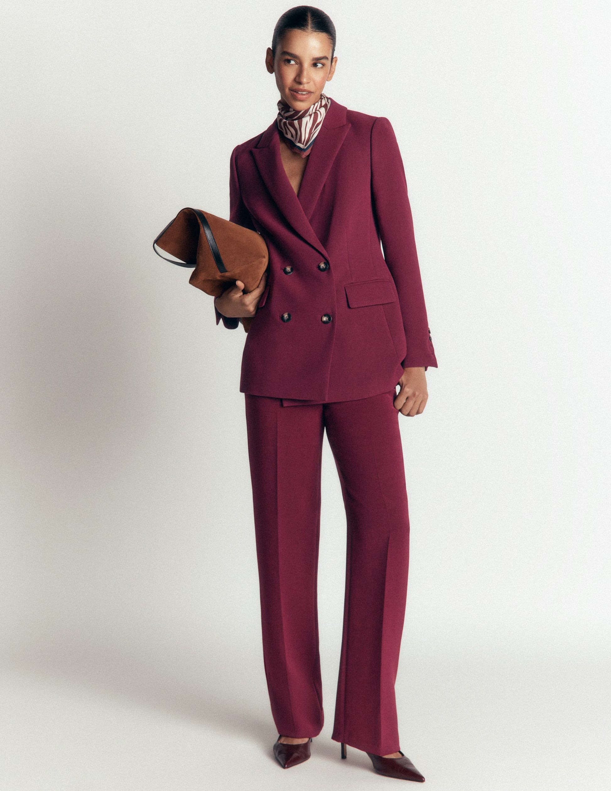 Fitzrovia Tailored Trousers-Deep Wisteria-5