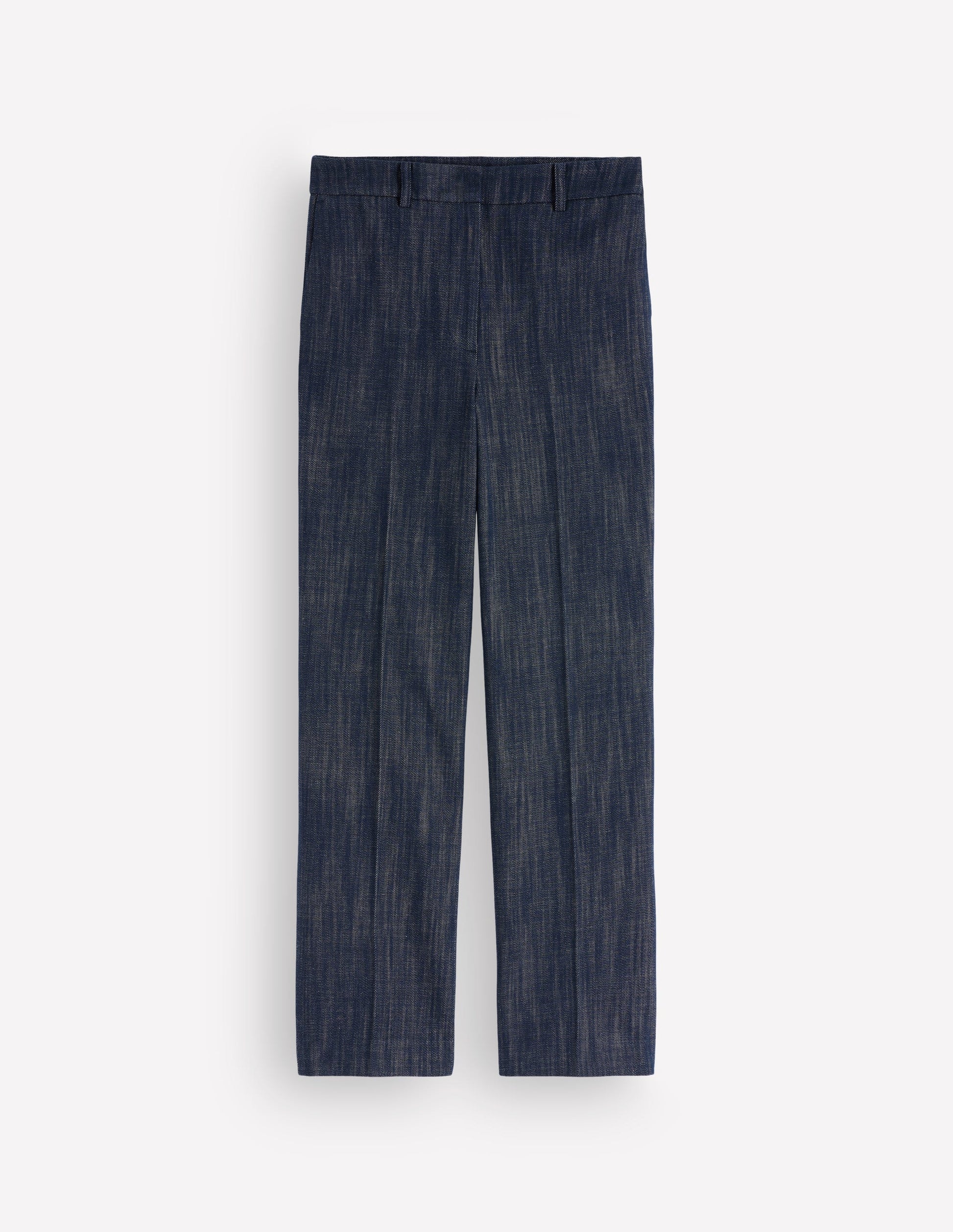 Canonbury Twill 7/8 Trousers-Indigo-8