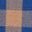 Canonbury Cotton 7/8 Trousers-Camel, Blue Gingham