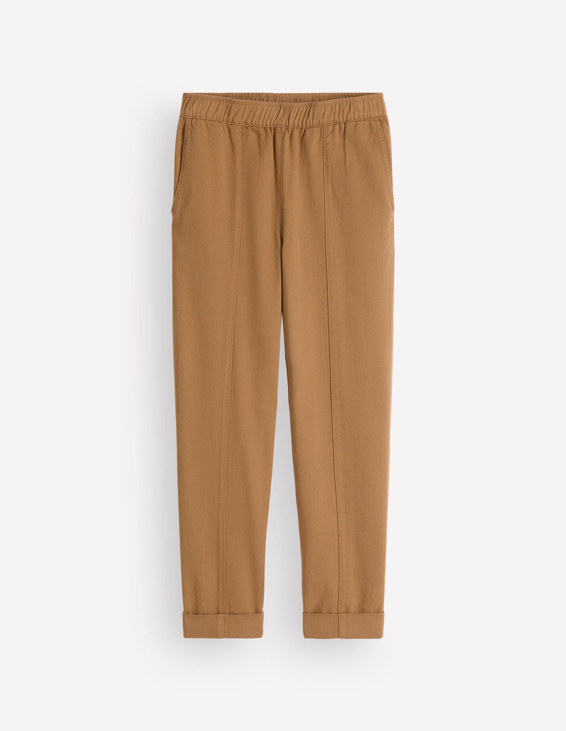 Mid Rise Straight Leg Trousers-Neutral-6