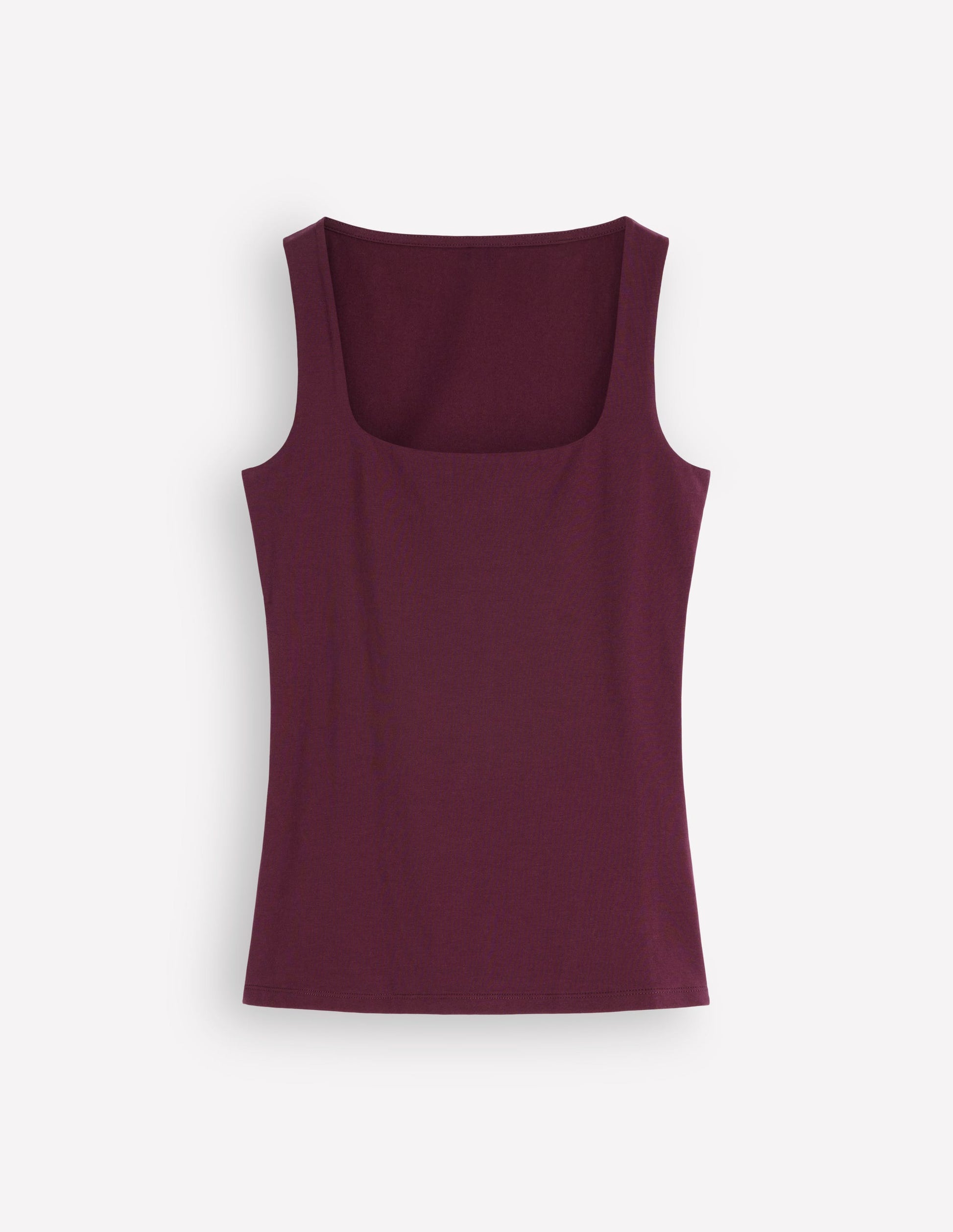Brooke Double Layer Vest-Dark Cherry-7