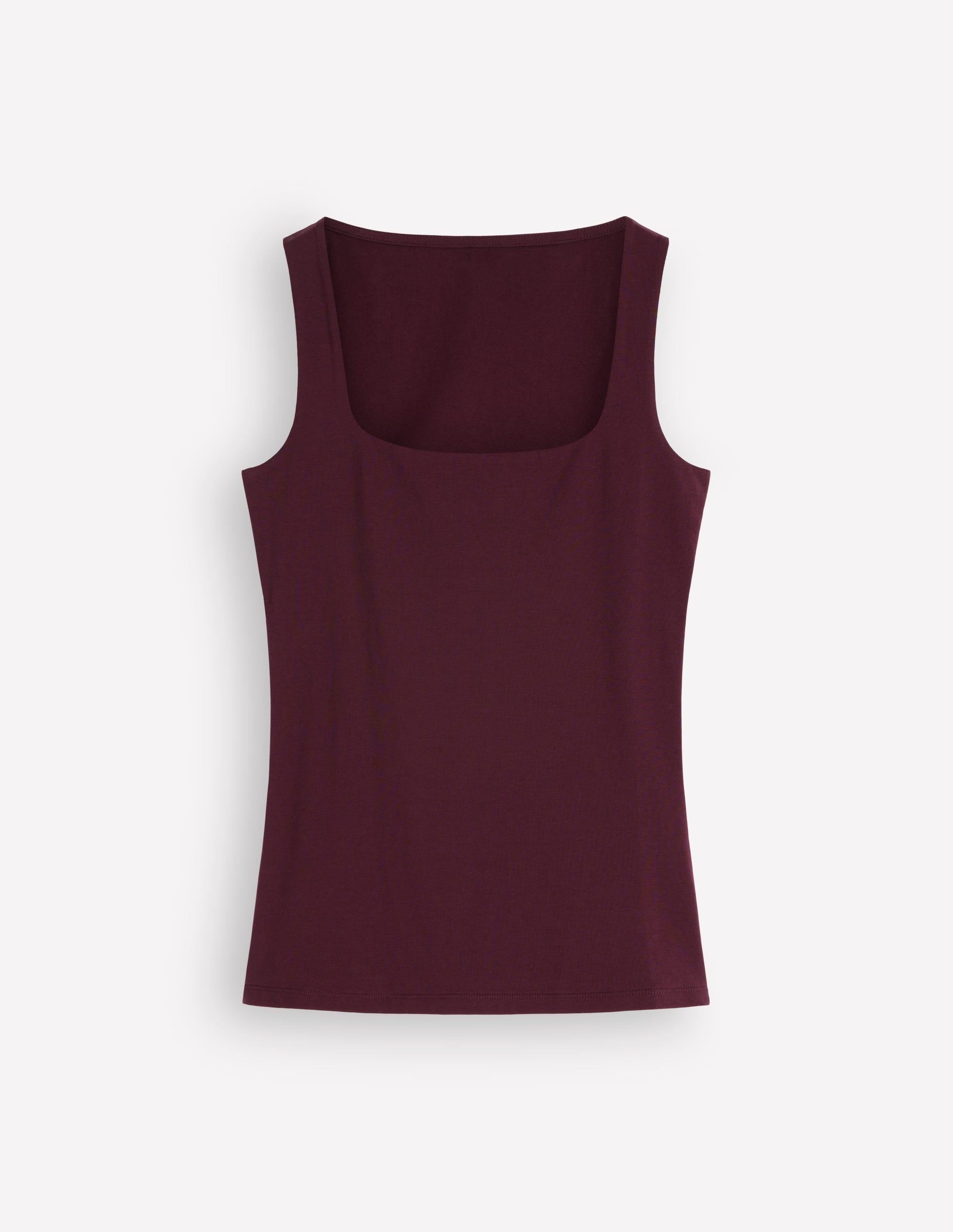Brooke Double Layer Vest-Dark Cherry - Image 4