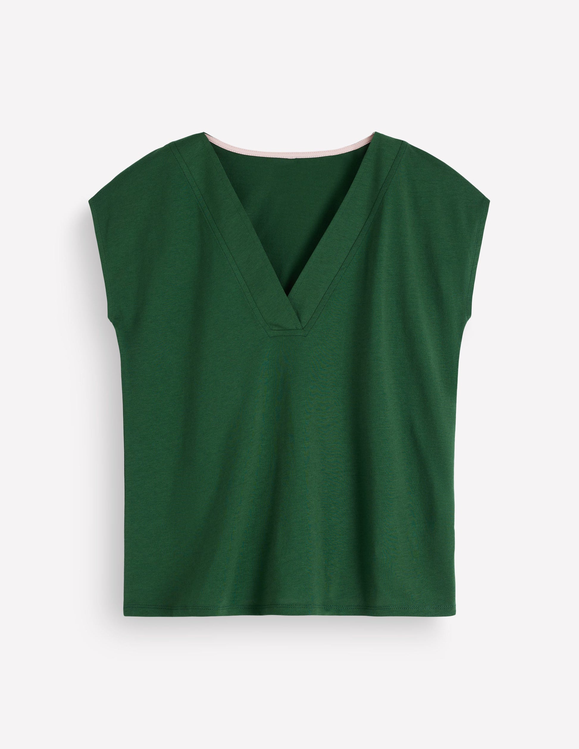 Imi Supersoft V-neck T-shirt-Hunter Green-6