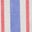 The New Sienna Cotton Shirt-Blue, Jam Red Stripe