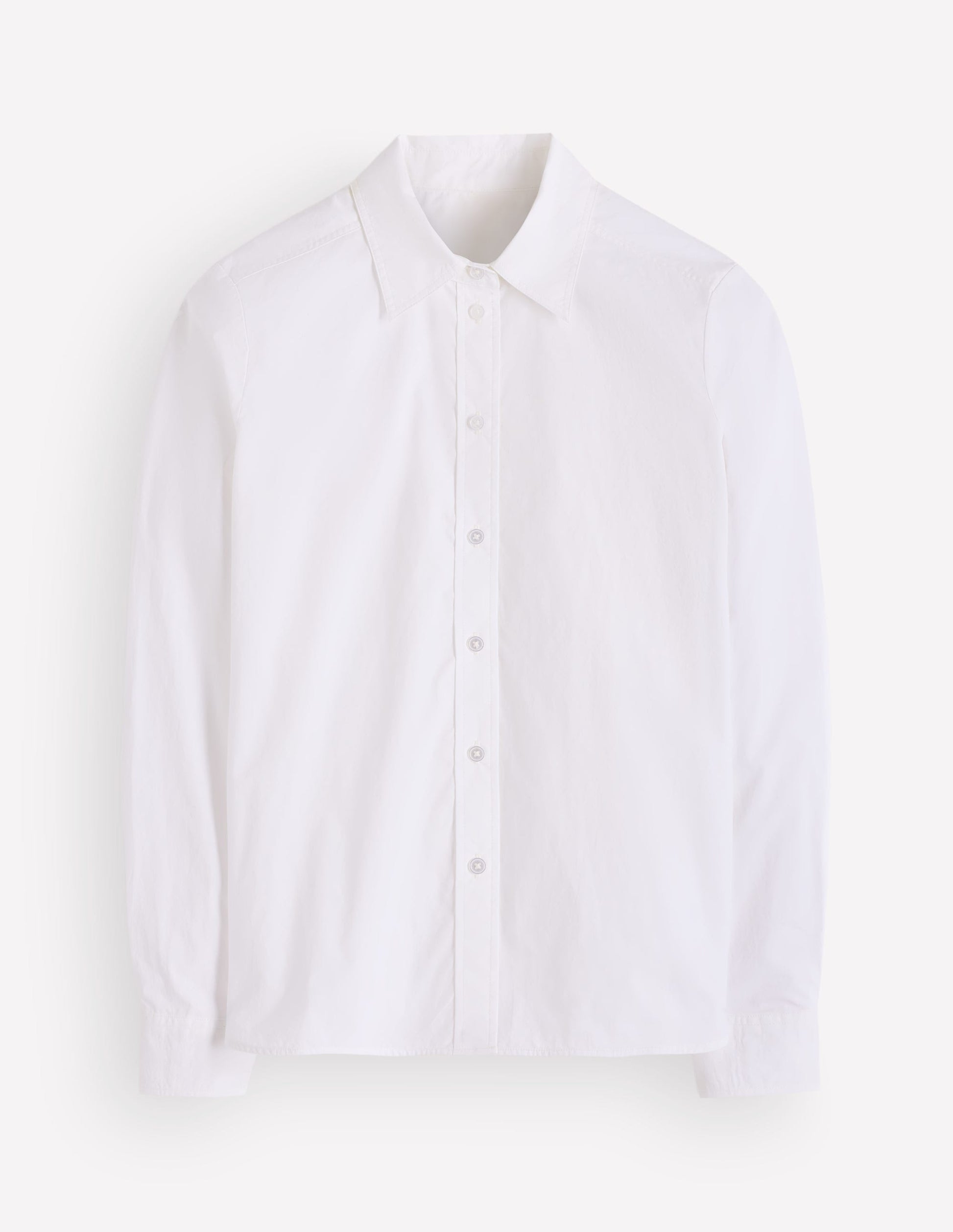 The New Sienna Cotton Shirt-White-5