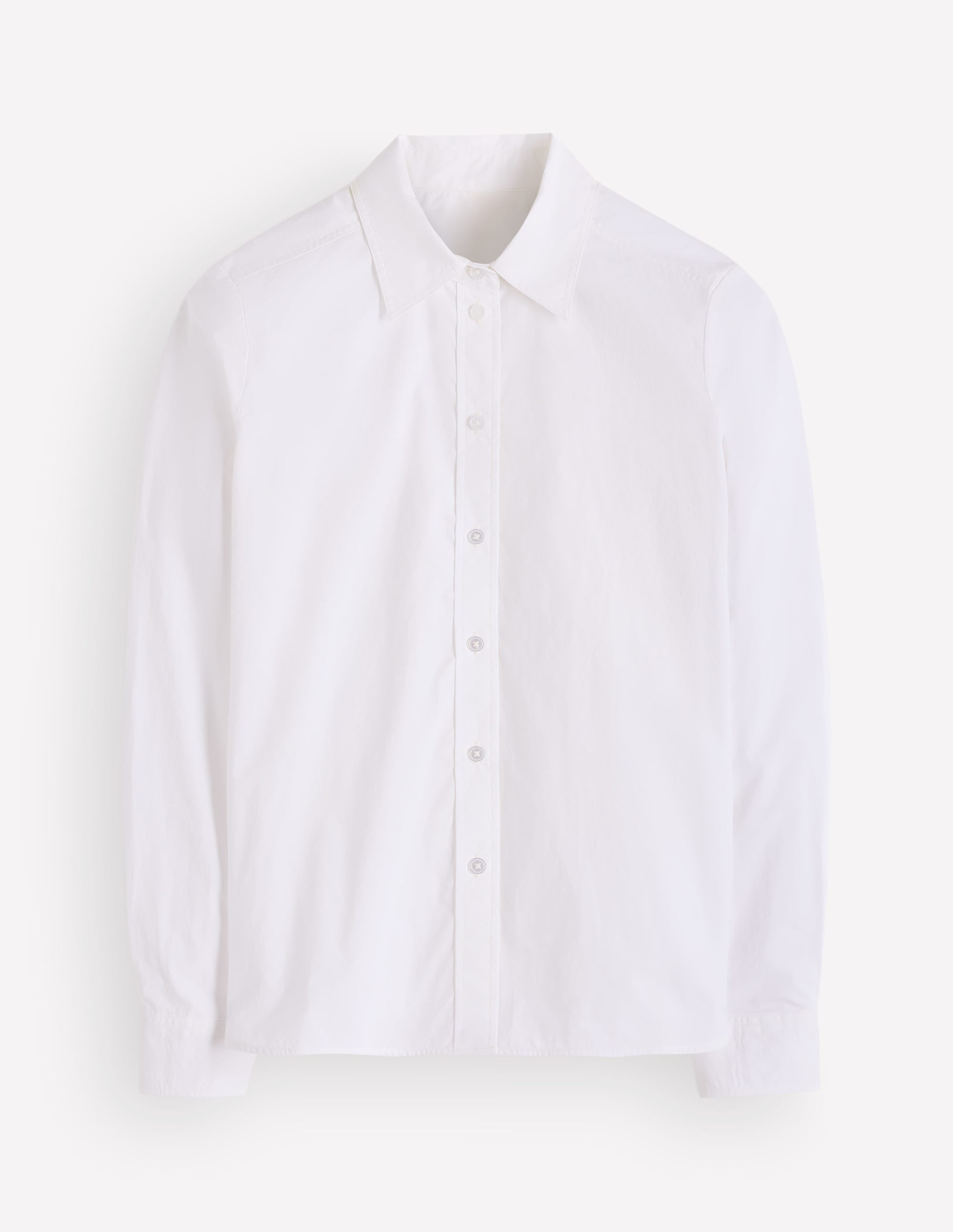 The New Sienna Cotton Shirt-White - Image 5