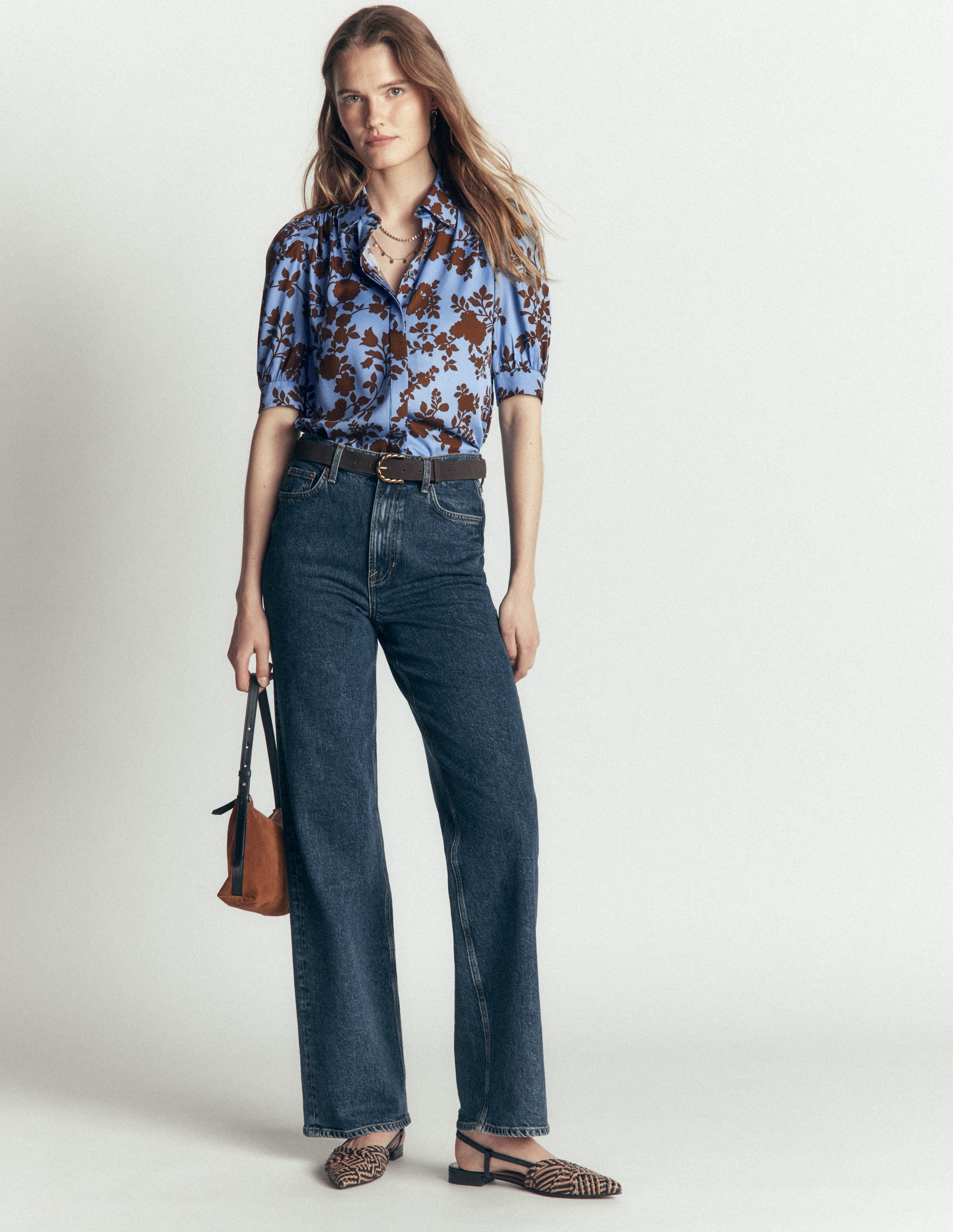 Penelope Viscose Top-Forget Me Not, Bouquet Breeze - Image 4