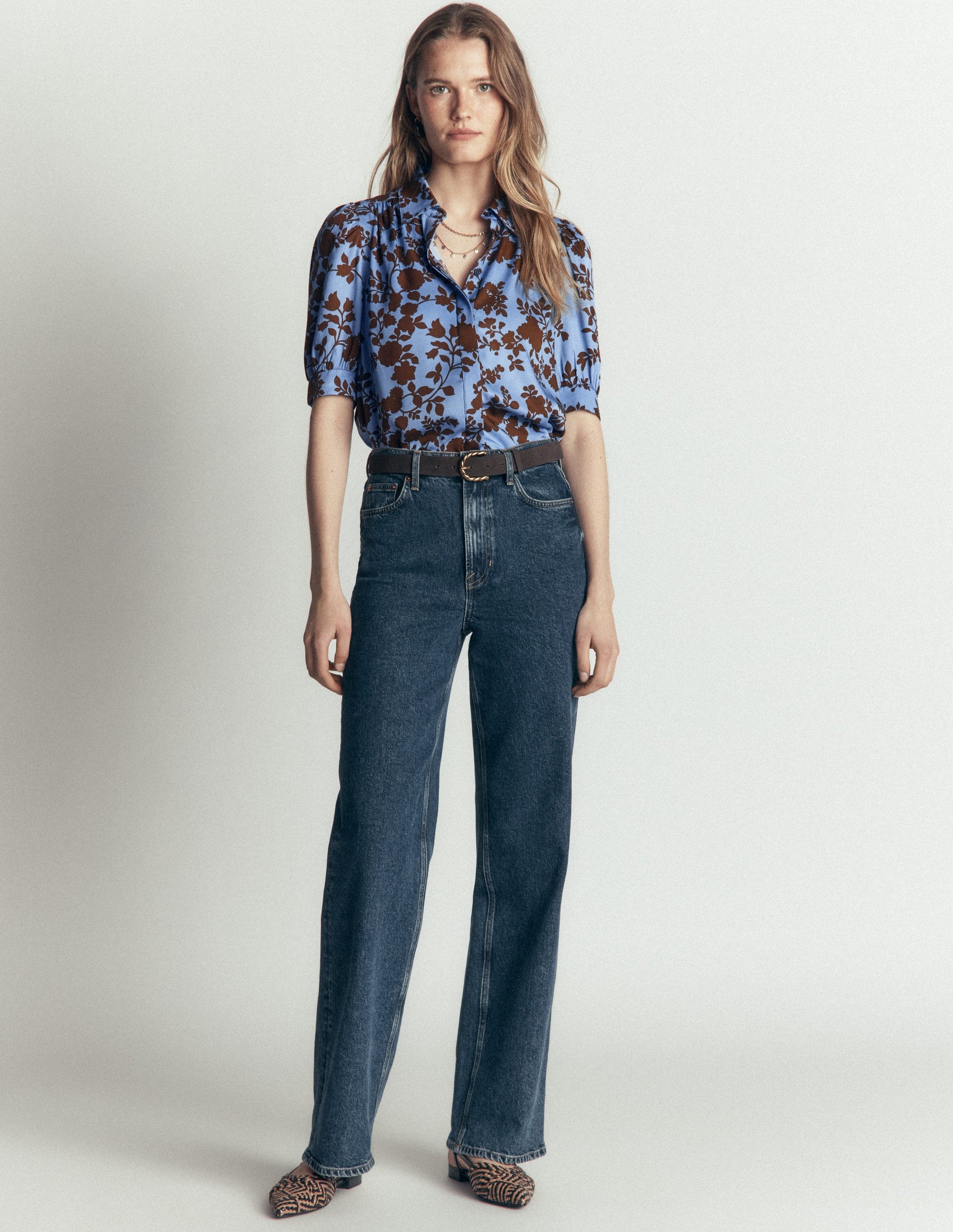 Penelope Viscose Top-Forget Me Not, Bouquet Breeze-6