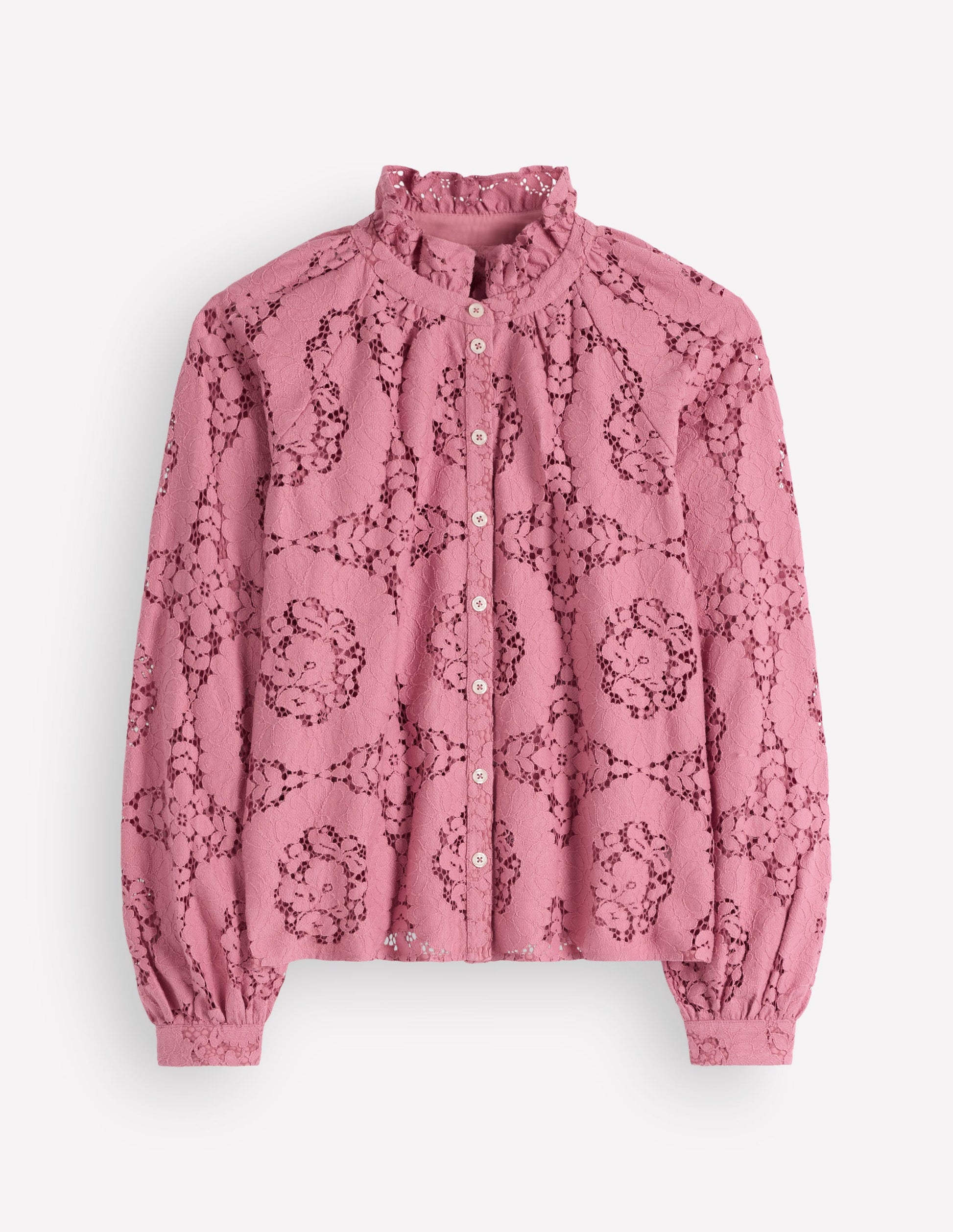 Erica Lace Top-Heather Rose-7