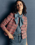 Salisbury Puff Sleeve Jacket-Multi