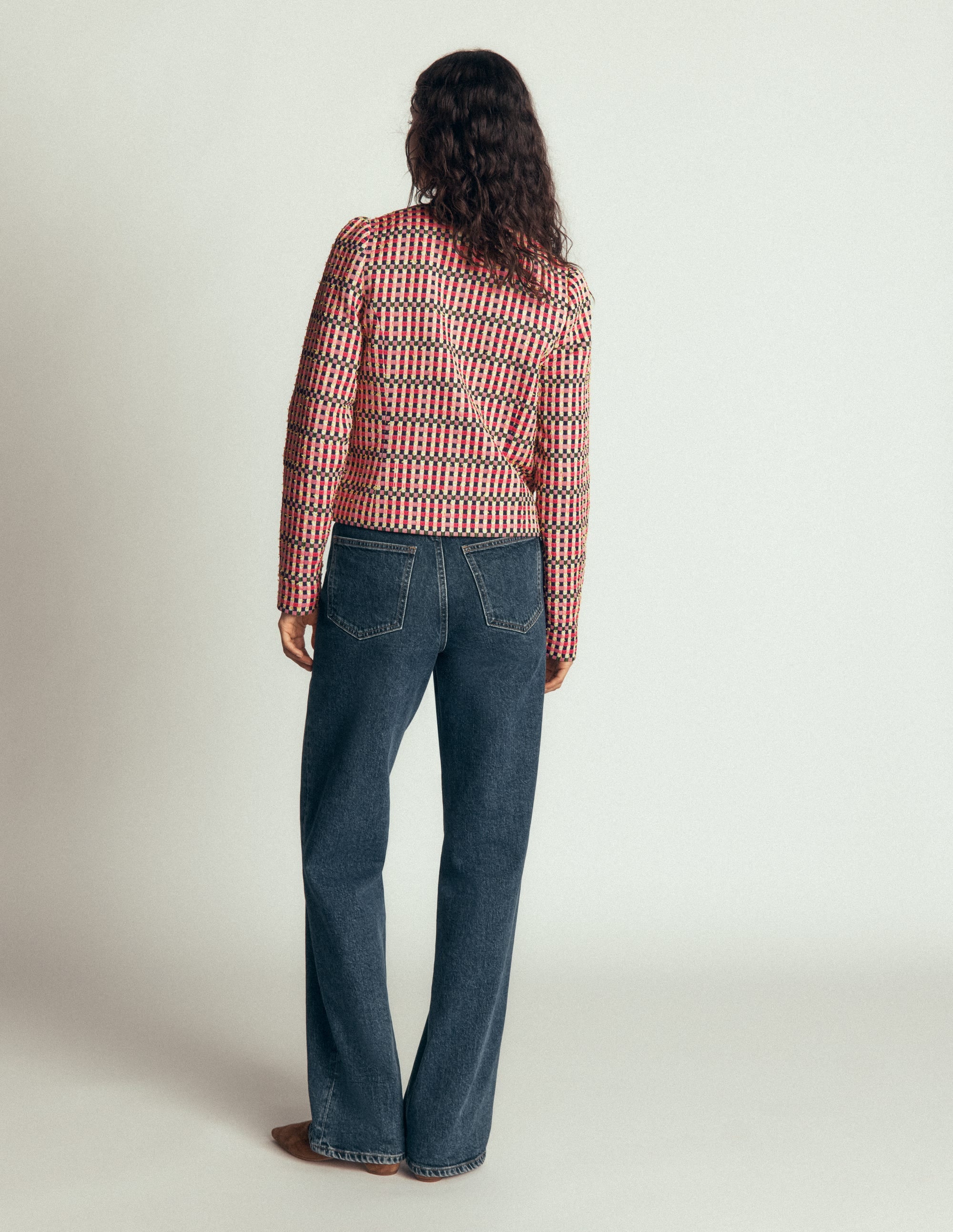 Salisbury Puff Sleeve Jacket-Multi - Image 8