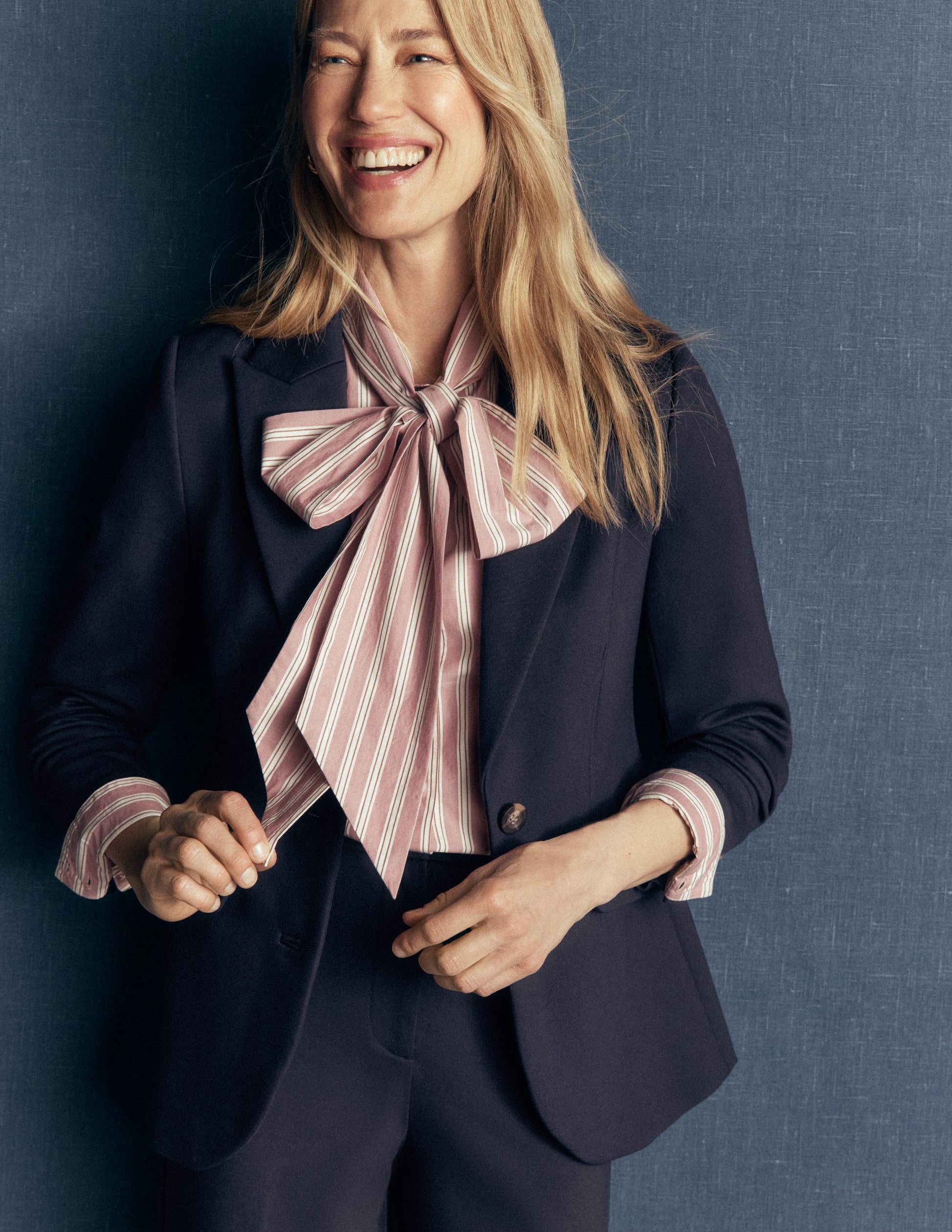 Stamford Ponte Blazer-Navy-3