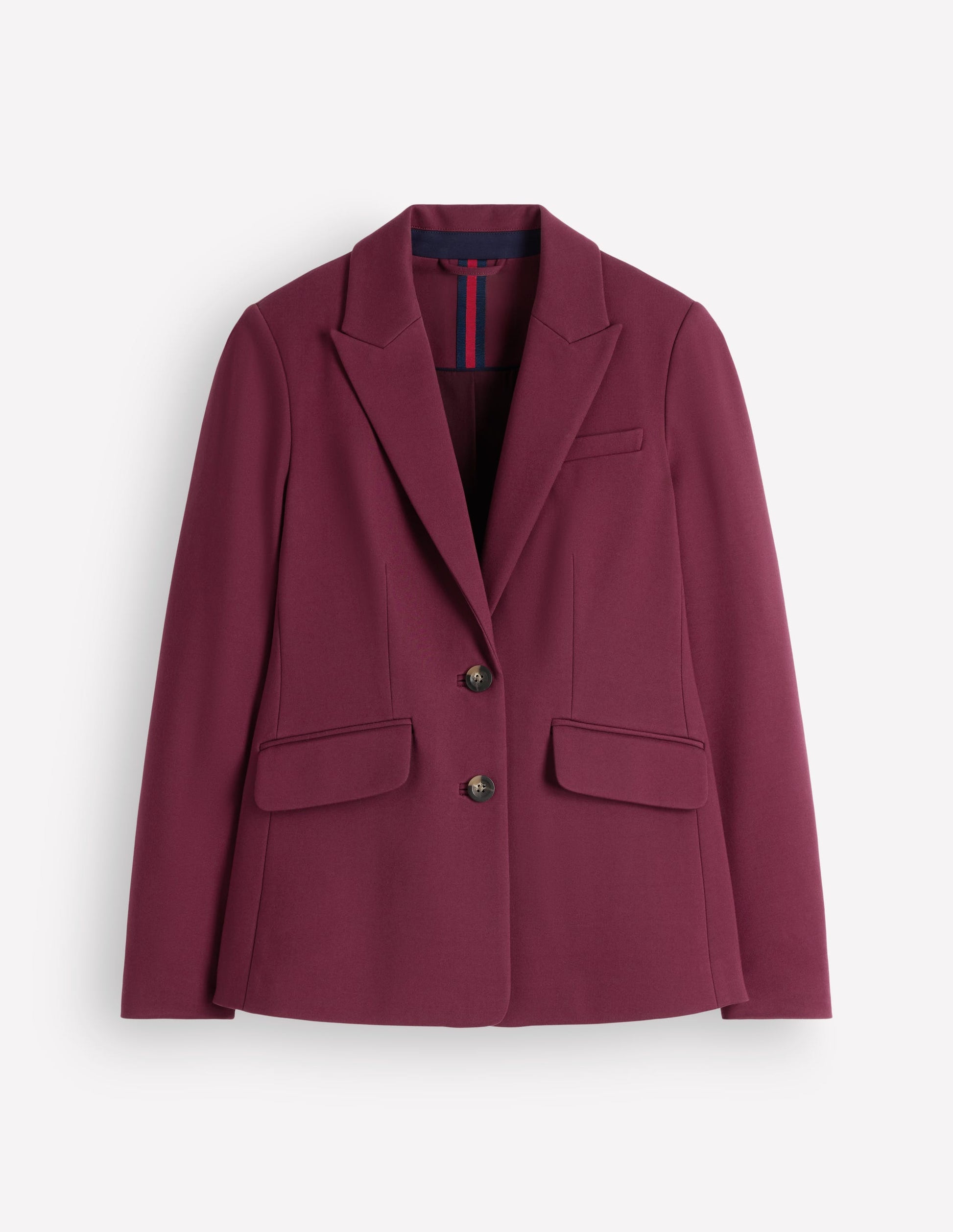 Stamford Ponte Blazer-Deep Wisteria-6