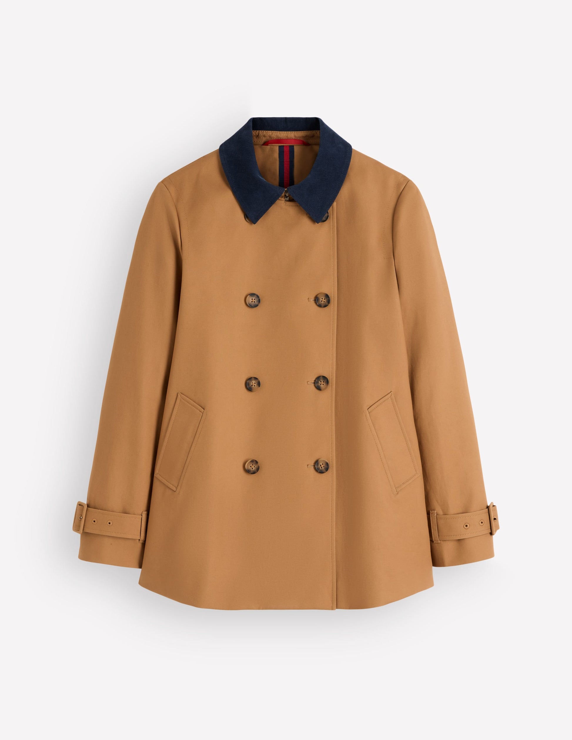 Swing Box Short Trench-Camel-8