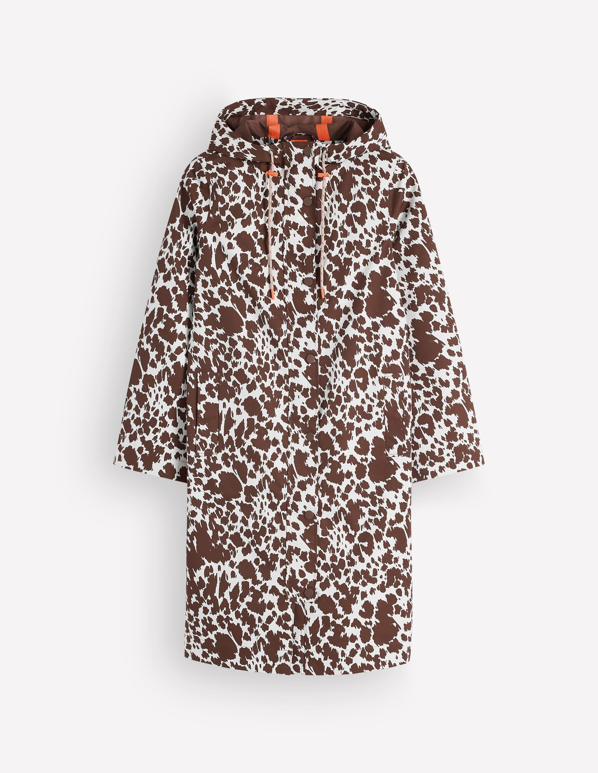 Longline Raincoat-Cow Fields - Image 7