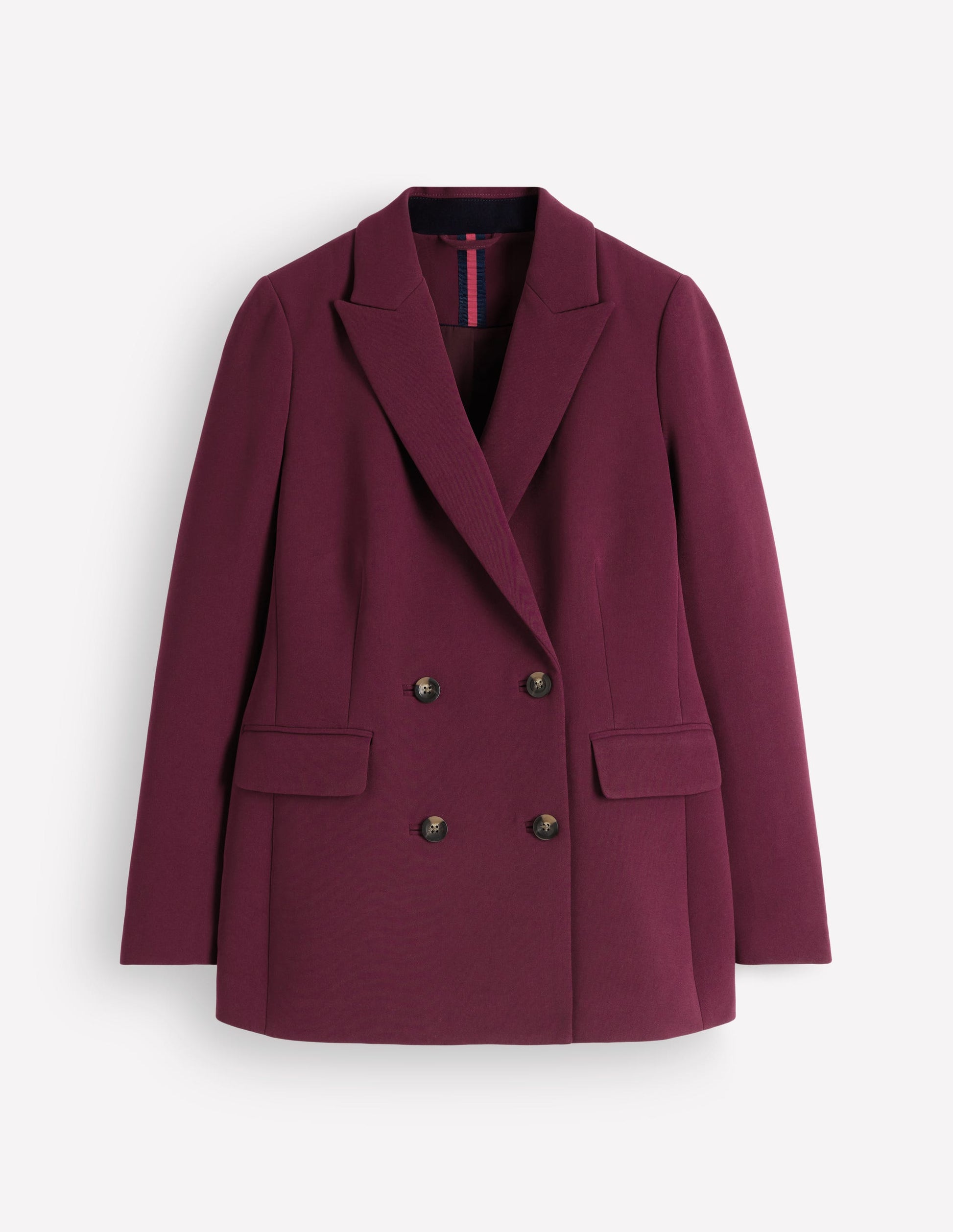 Keswick Double Breasted Blazer-Deep Wisteria-9
