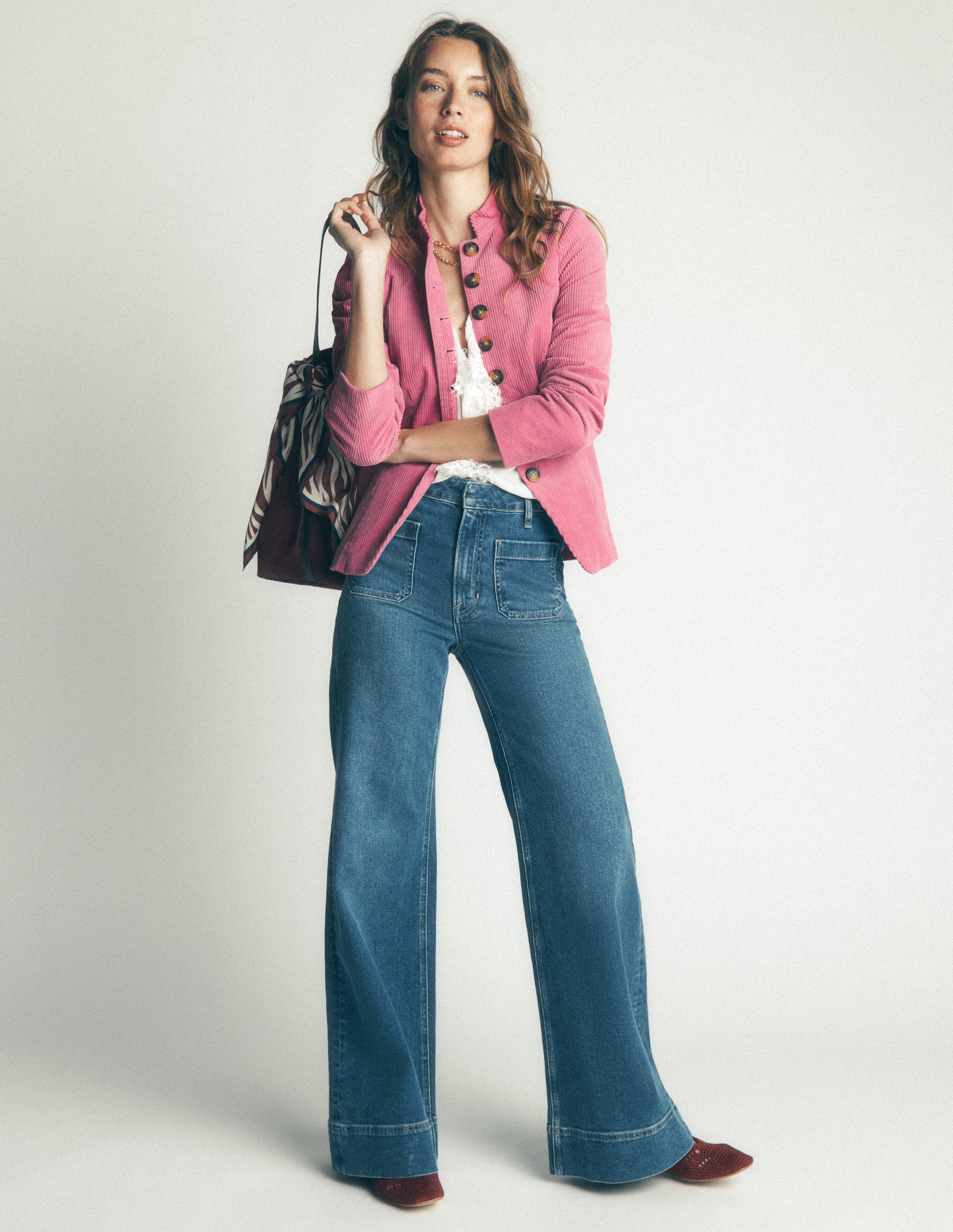 Hereford Military Cord Jacket-Pink Heather-6