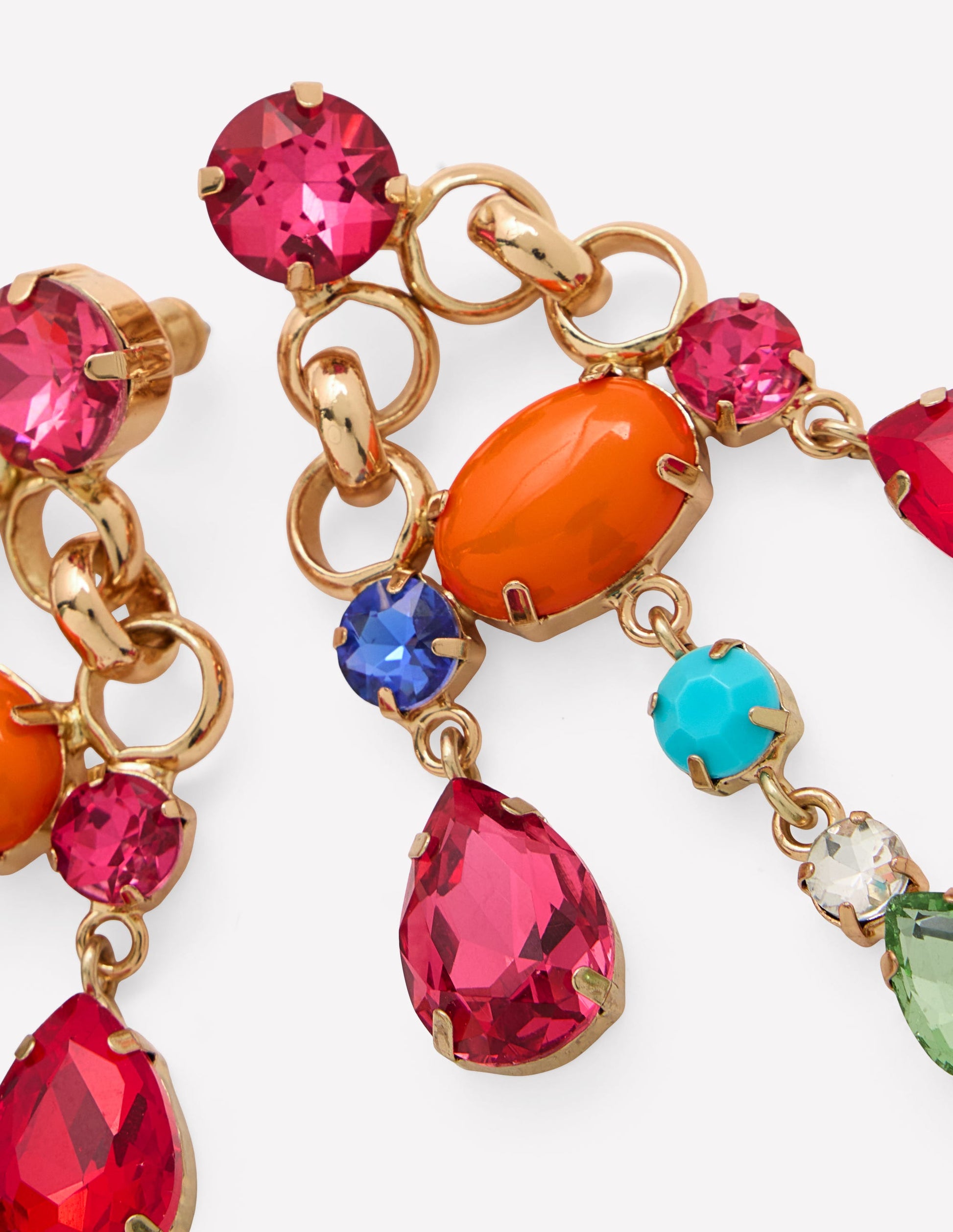 Mega Jewel Earrings-Multi-3