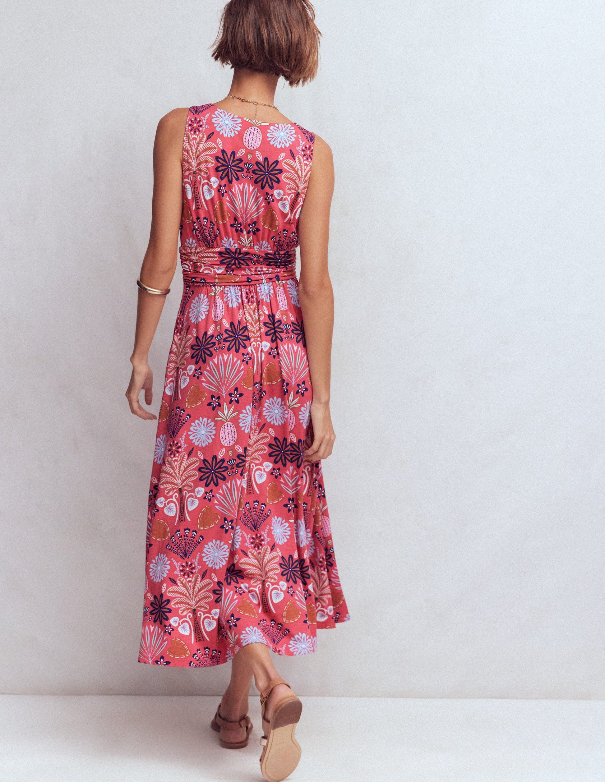 Elodie Jersey Maxi Dress-Cherry Blush, Tropical Forest-3