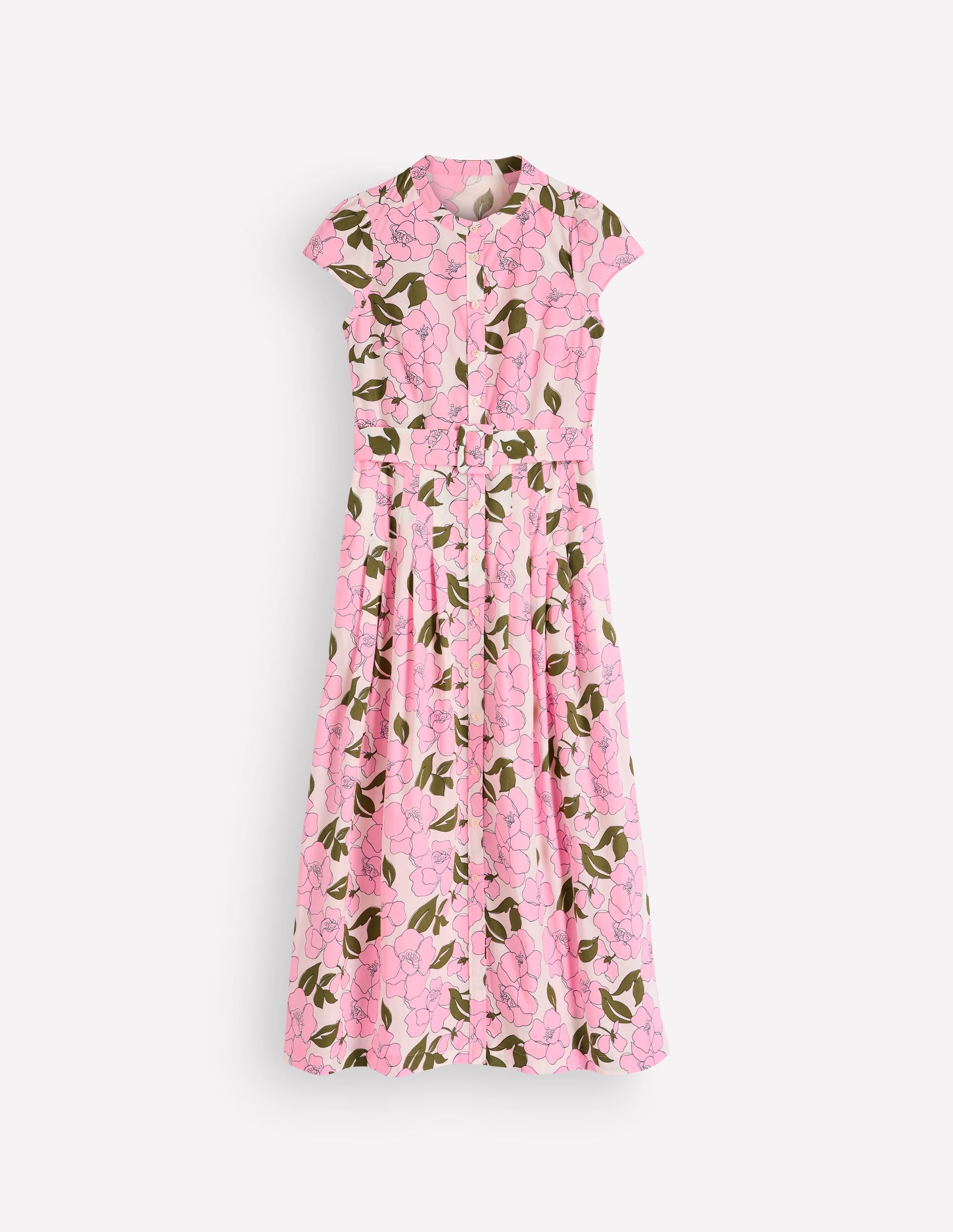 Arabella Cotton Maxi Dress-Pink Radiant Bloom - Image 8