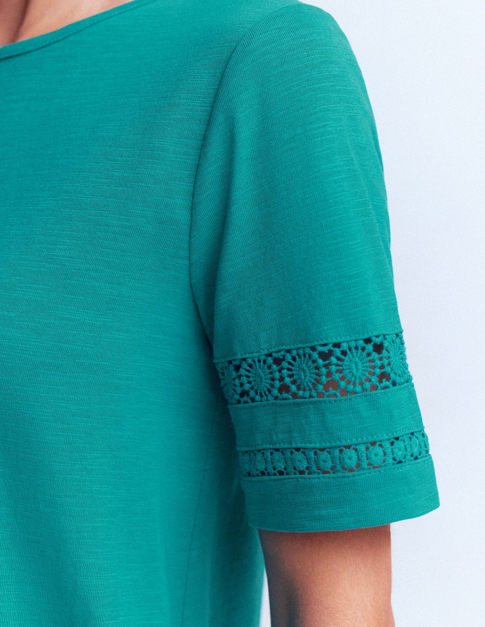 Hattie Jersey T-shirt Dress-Glaze Blue-3