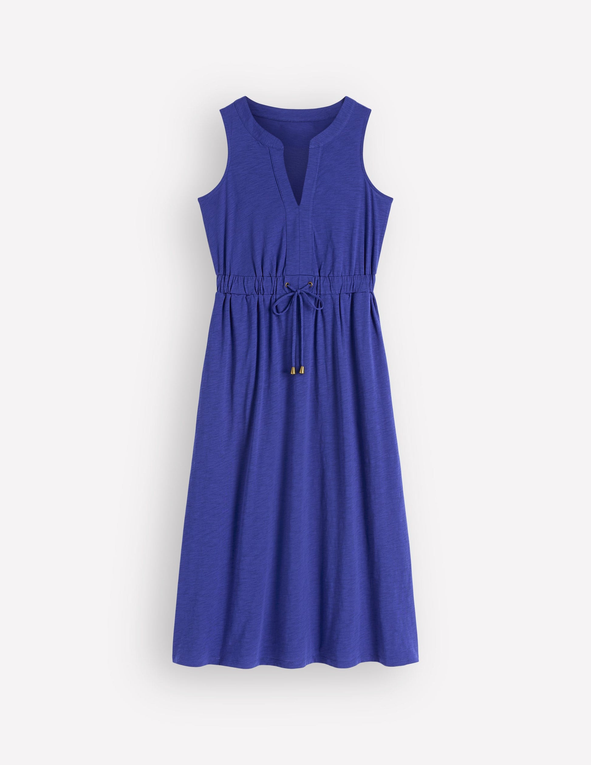 Delphine Midi Jersey Dress-Sapphire Blue-7