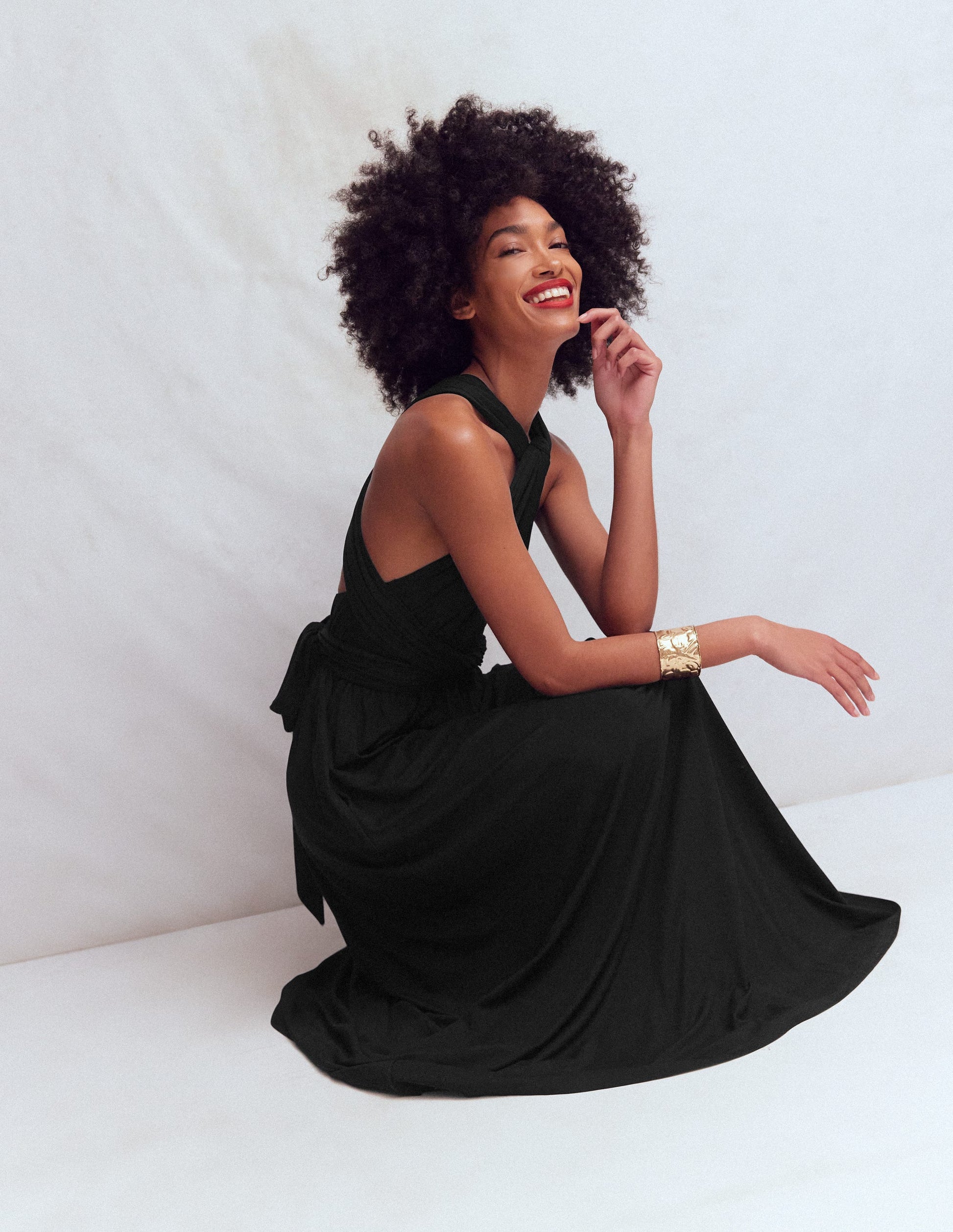 Multiway Jersey Maxi Dress-Black-6