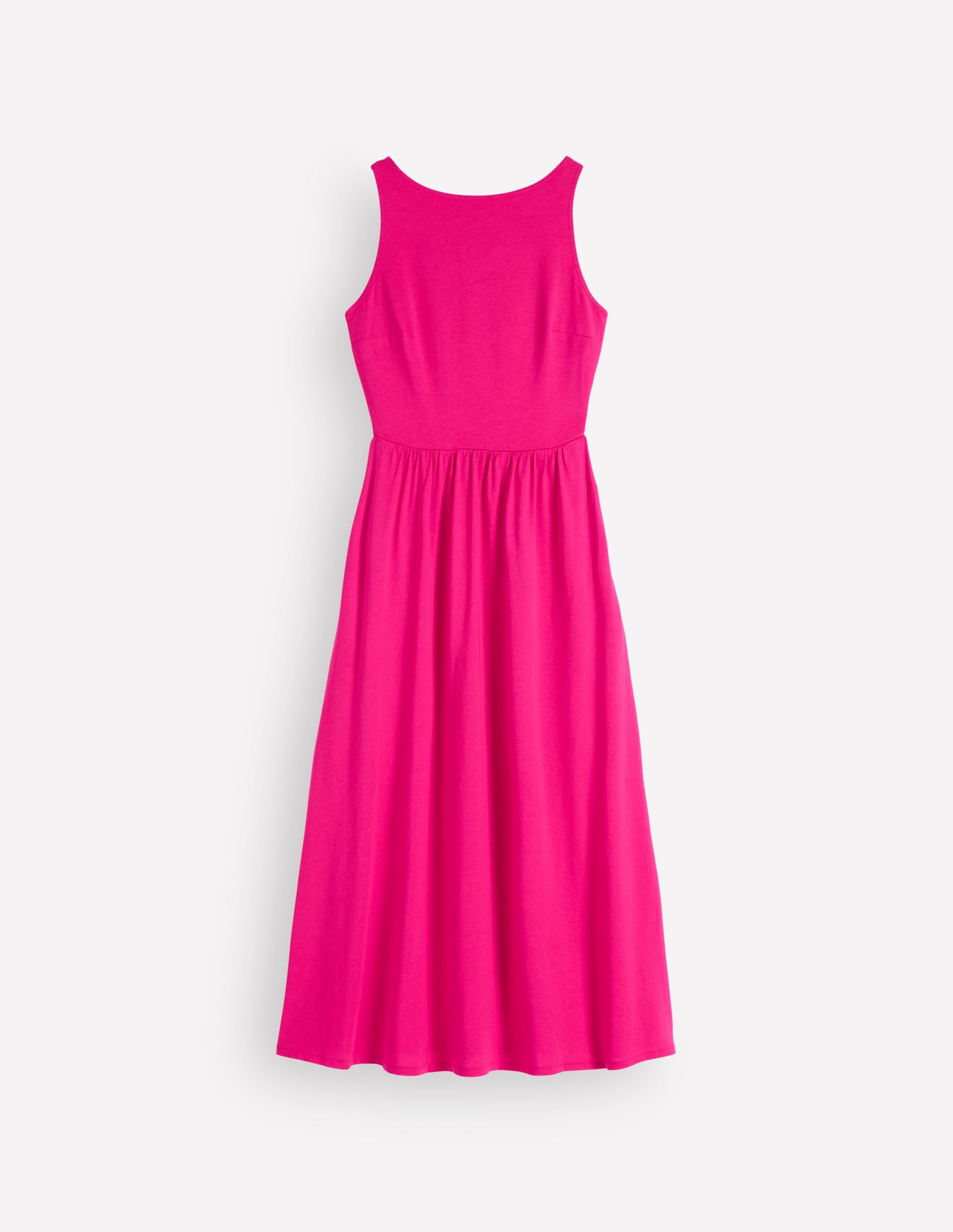 Saoirse Smock Back Dress-Bright Pink - Image 7