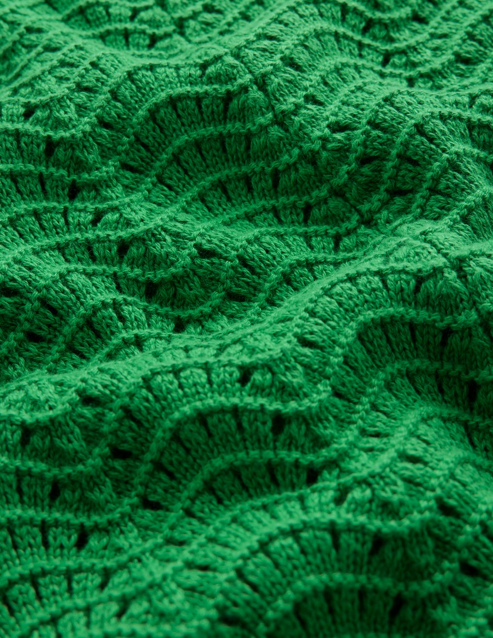 Stella Maxi Crochet Dress-Shamrock Green-6