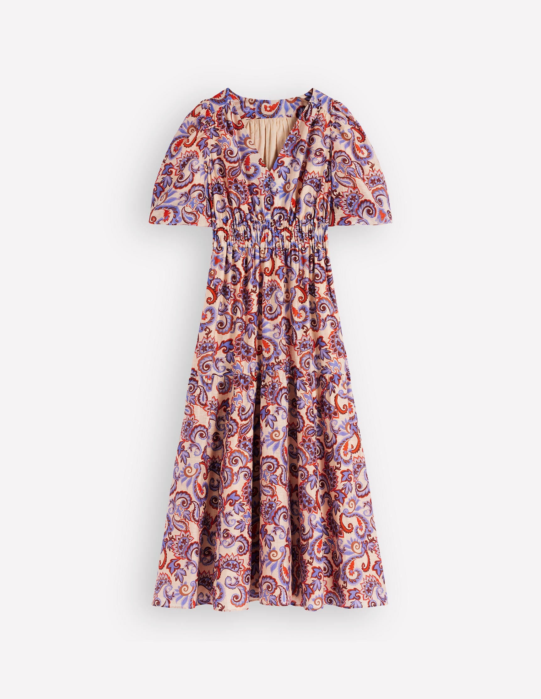 Irene Occasion Dress-Almond Milk, Paisley Frenzy - Image 6