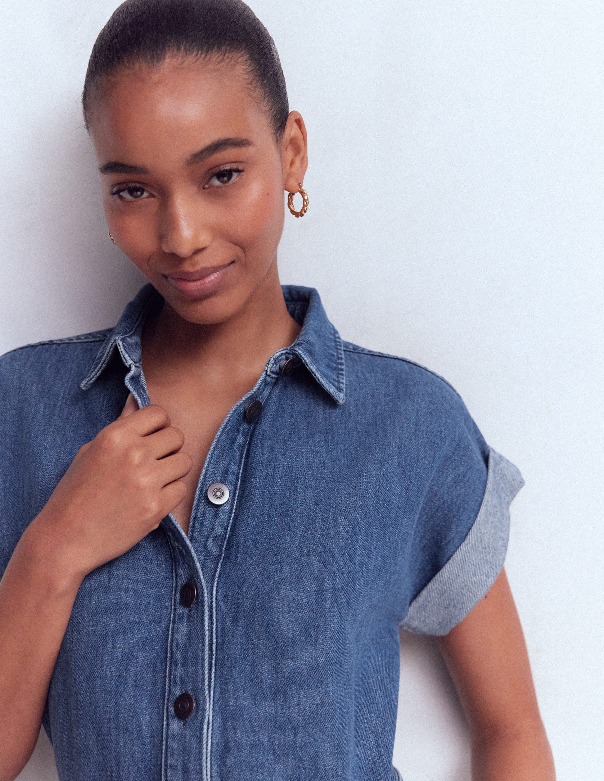Kay Denim Playsuit-Denim-4
