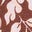 Arabella Short Linen Dress-Brown Flowerbed Bloom