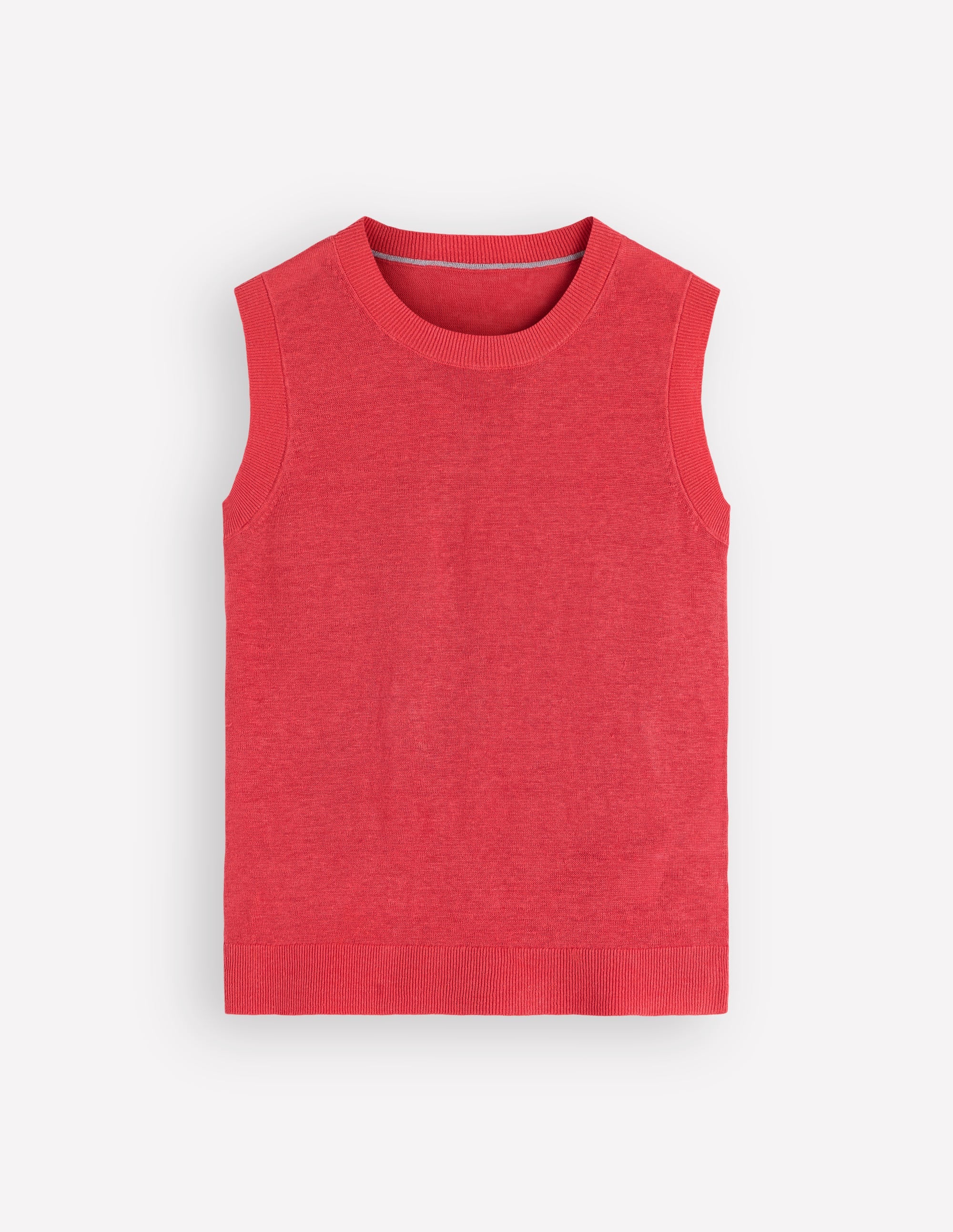 Agnes Linen Tank-Pink - Image 6