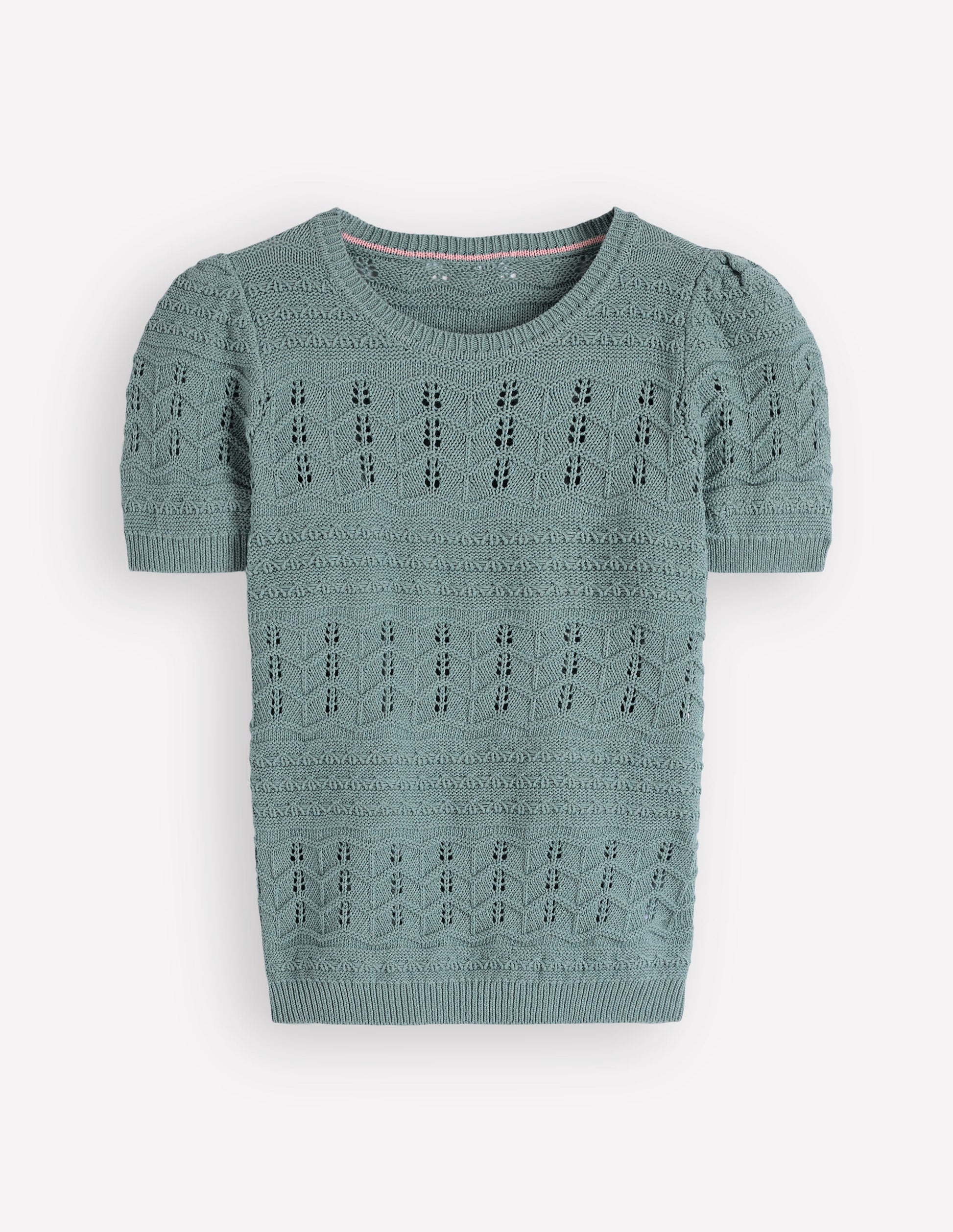 Monica Pointelle T-Shirt-Blue-6