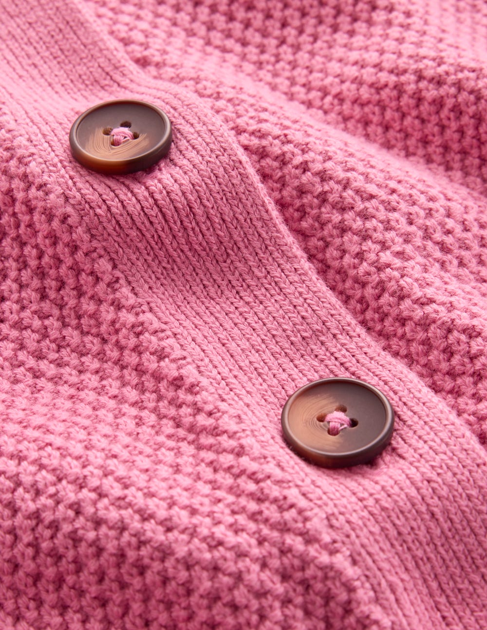 Hayley Cotton V-neck Cardigan-Dusty Rose-6