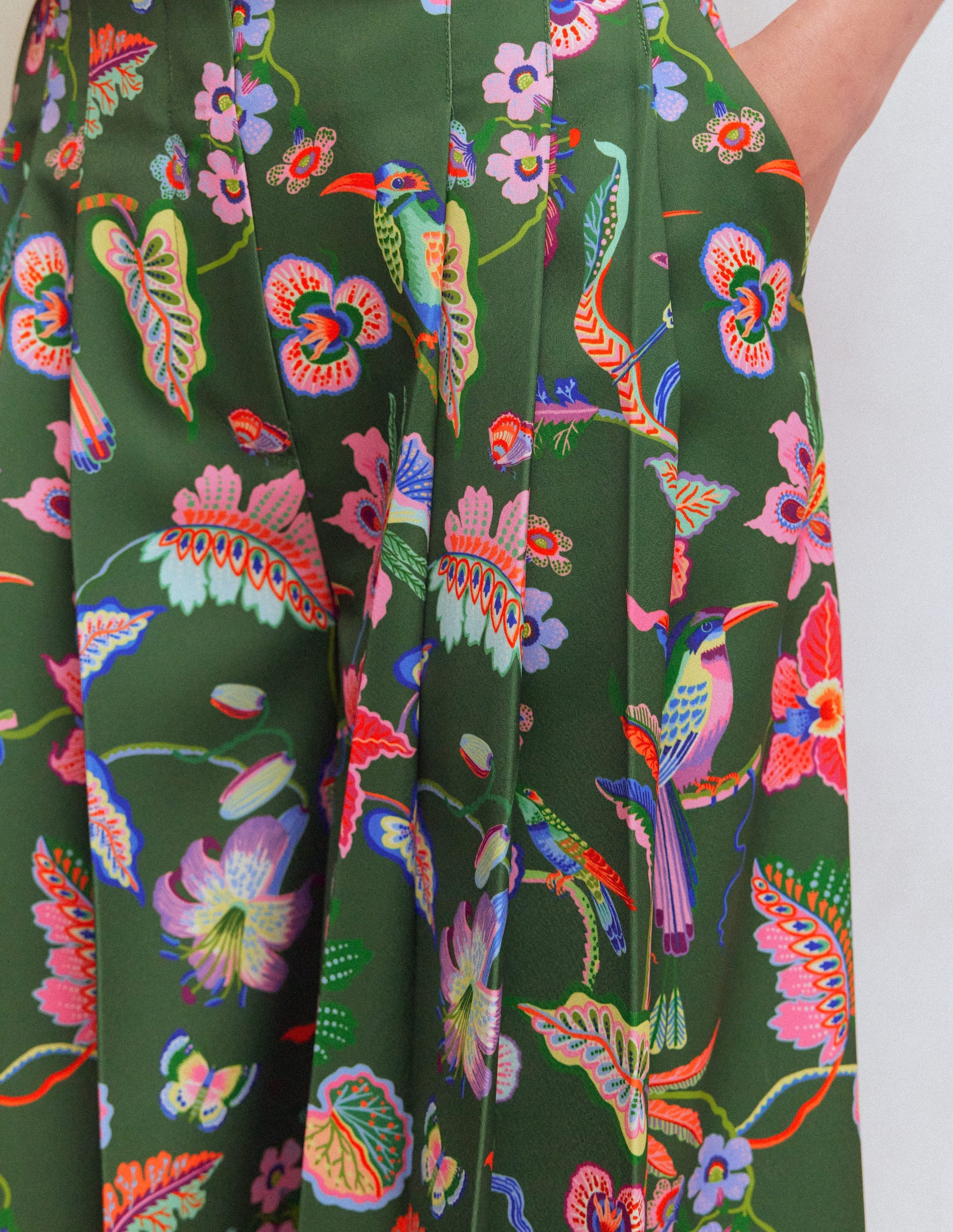 Regent Wide Leg Trousers-Multi, Orchid Canopy-2