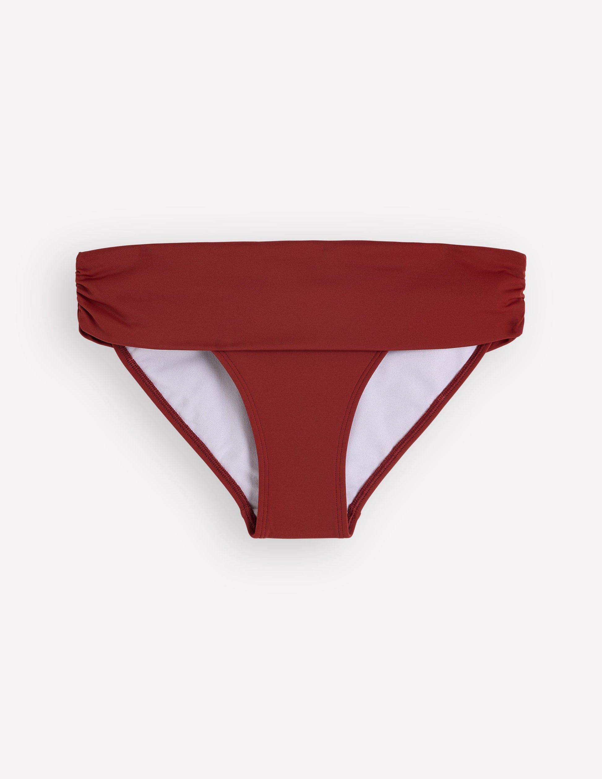 Classic Fold Bikini Bottoms-Paprika-6