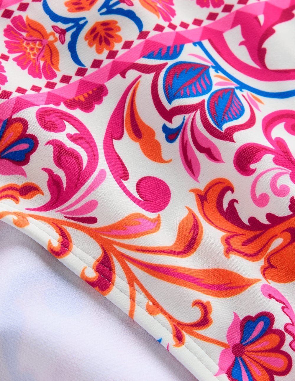 Porto Bikini Bottoms-Pink Power, Flourishing Meadow-7