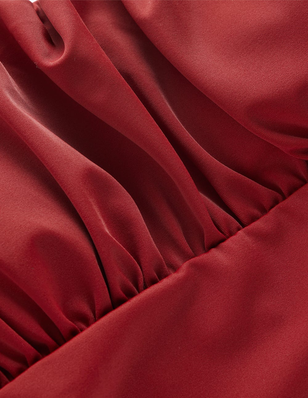 Skiathos Ruched Panel Swimsuit-Paprika-7