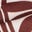 Gather String Swimsuit-Hot Chocolate, Foliage Whirl