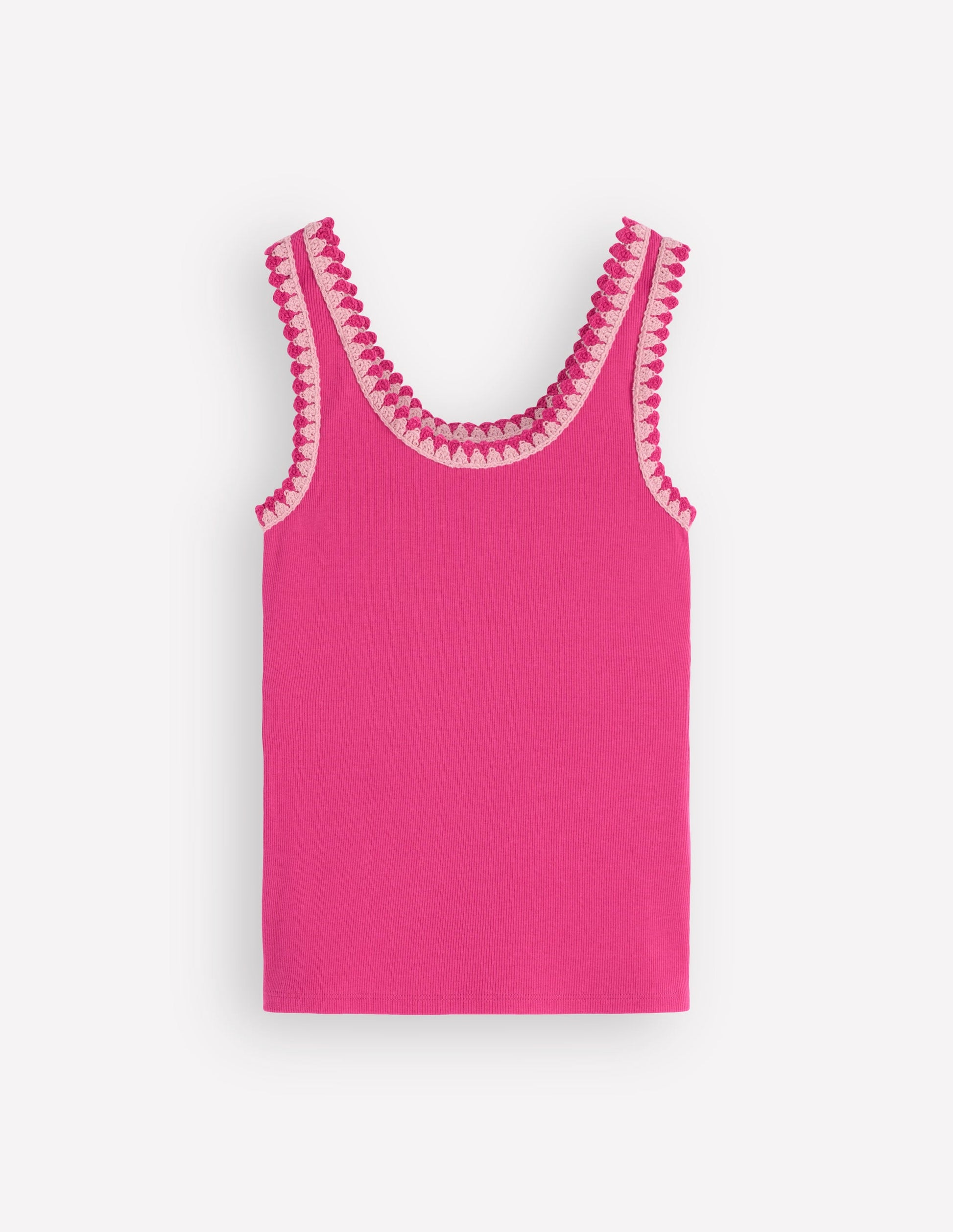 Maddie Trim Detail Vest-Pink Peony-5