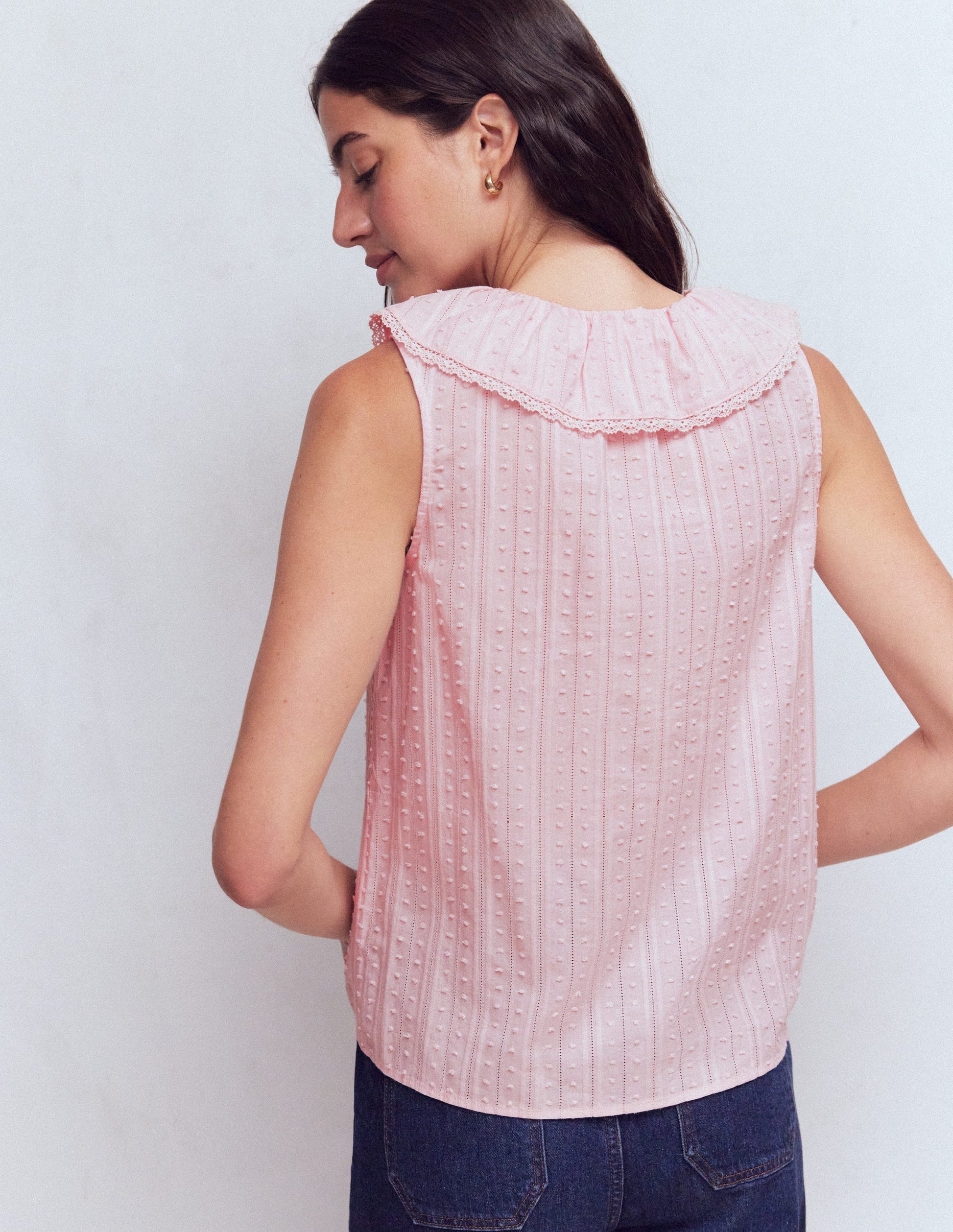 Eliza Sleeveless Top-French Pink-4
