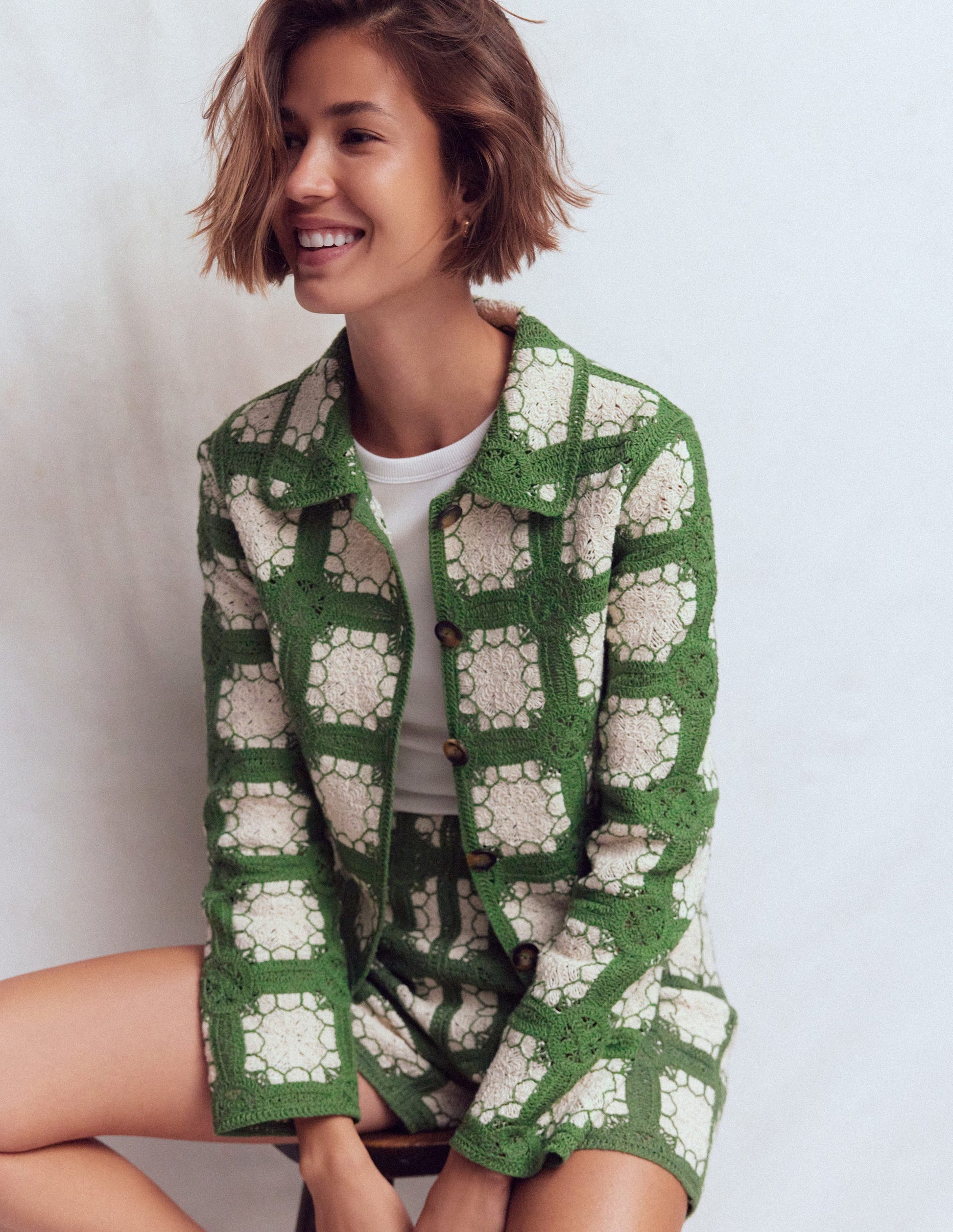 Crochet Jacket-Multi-3
